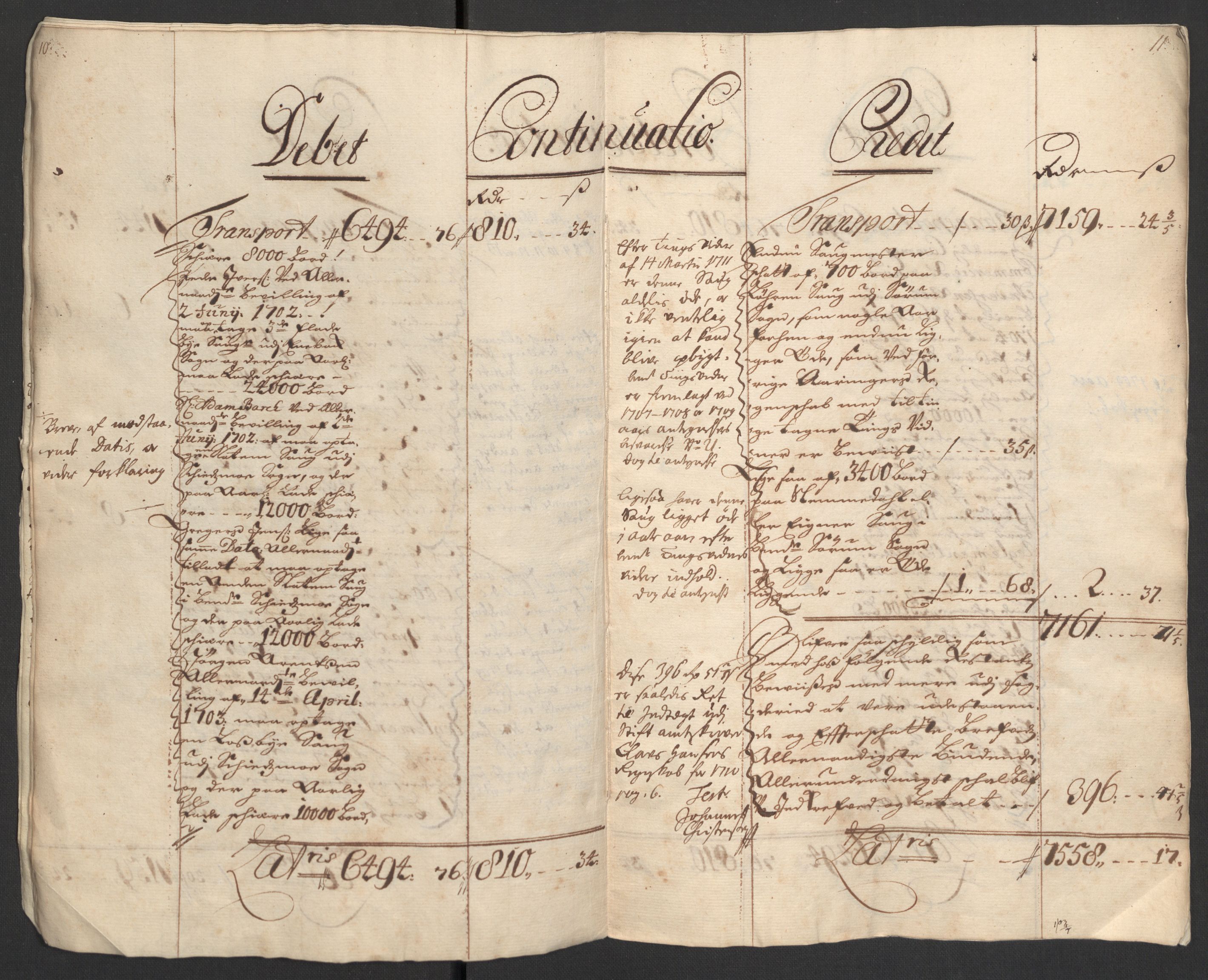 Rentekammeret inntil 1814, Reviderte regnskaper, Fogderegnskap, AV/RA-EA-4092/R11/L0592: Fogderegnskap Nedre Romerike, 1710-1711, p. 8