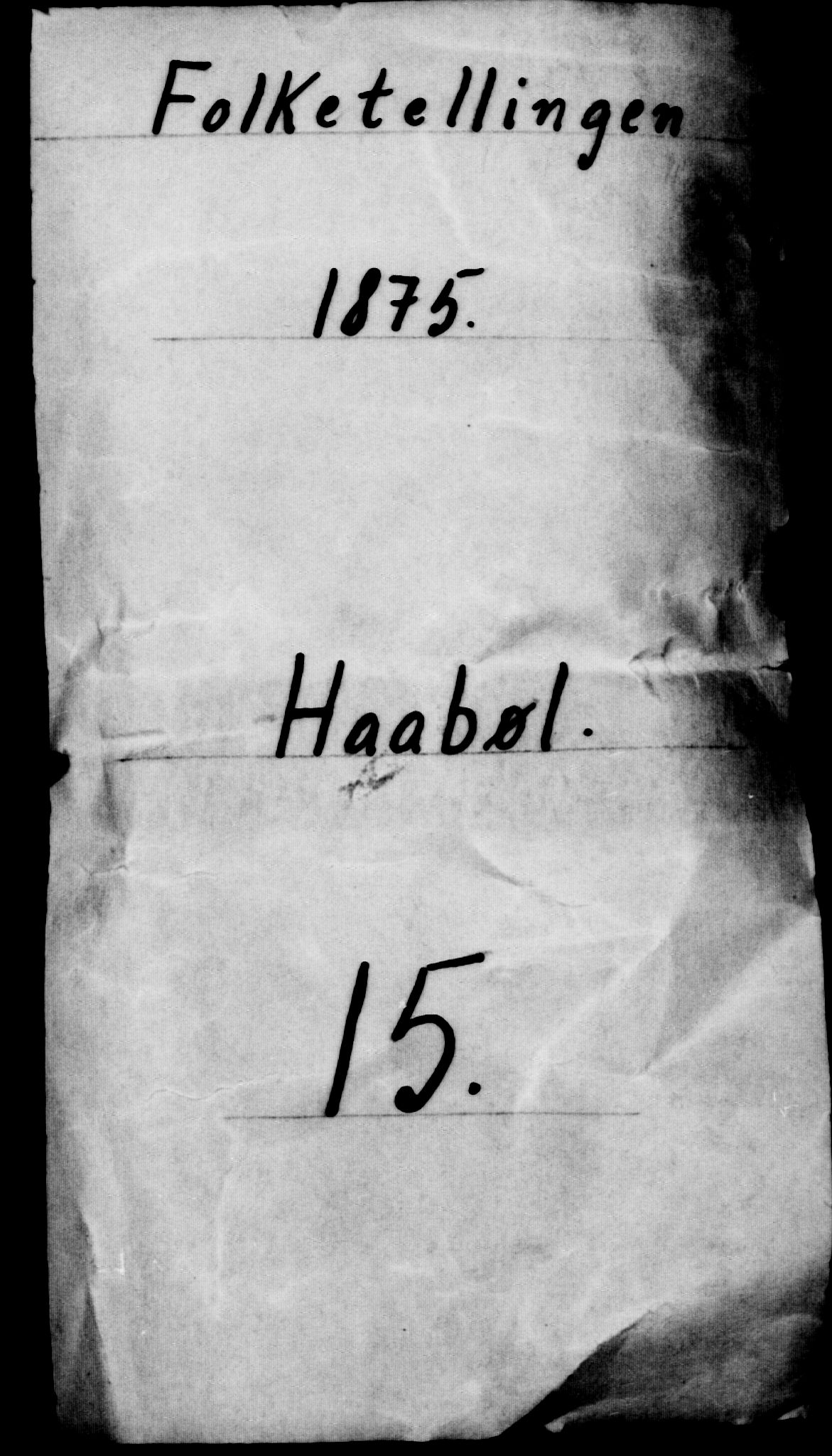 RA, 1875 census for 0138P Hobøl, 1875, p. 22