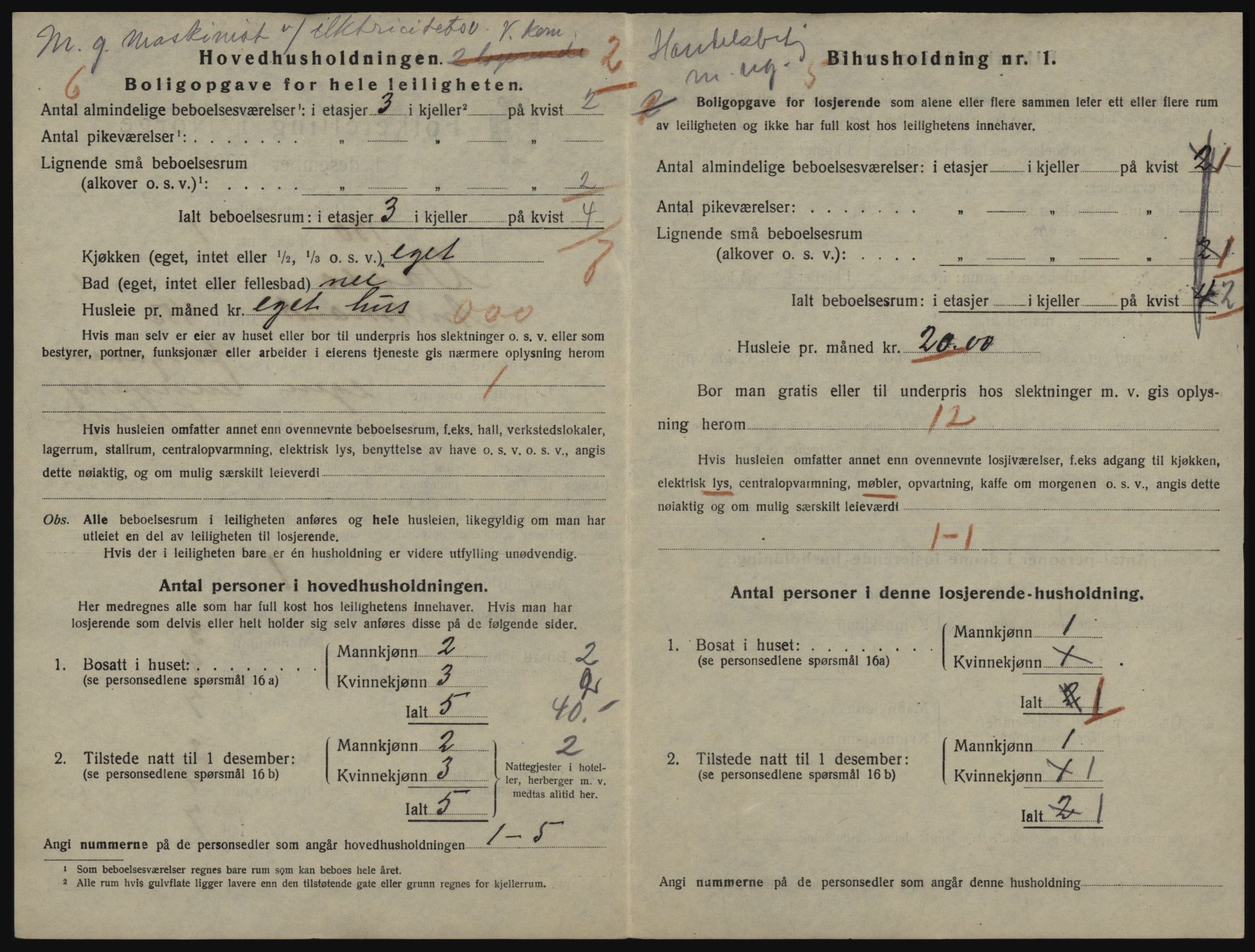 SATØ, 1920 census for Vadsø, 1920, p. 949