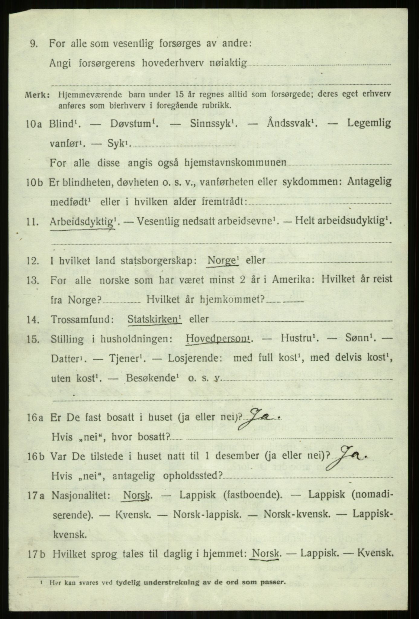 SATØ, 1920 census for Tromsøysund, 1920, p. 6523