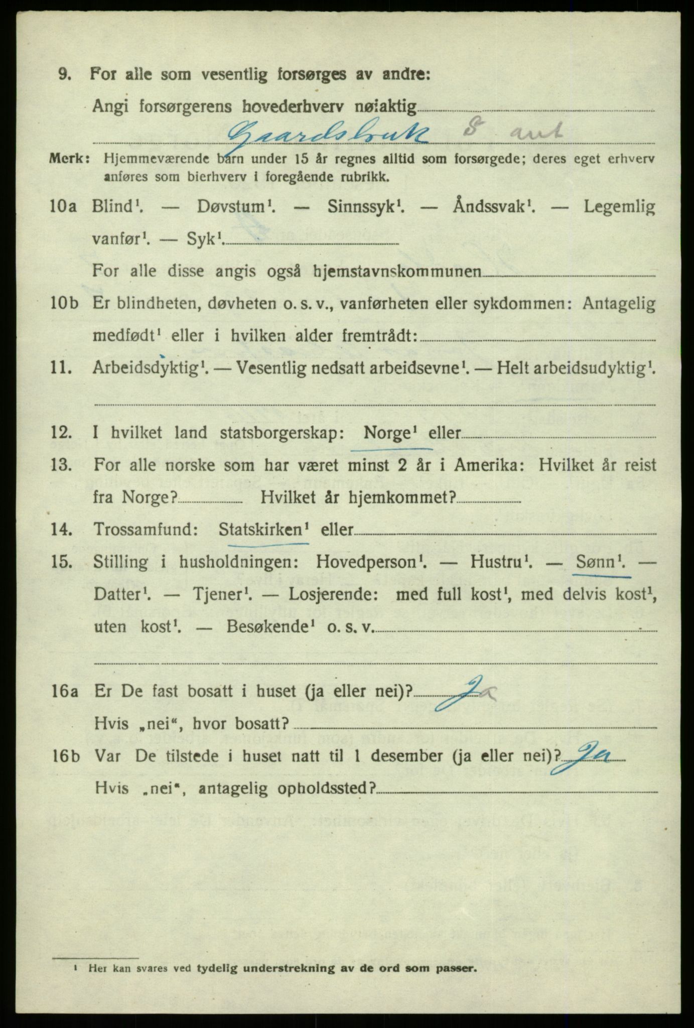 SAB, 1920 census for Herdla, 1920, p. 4876