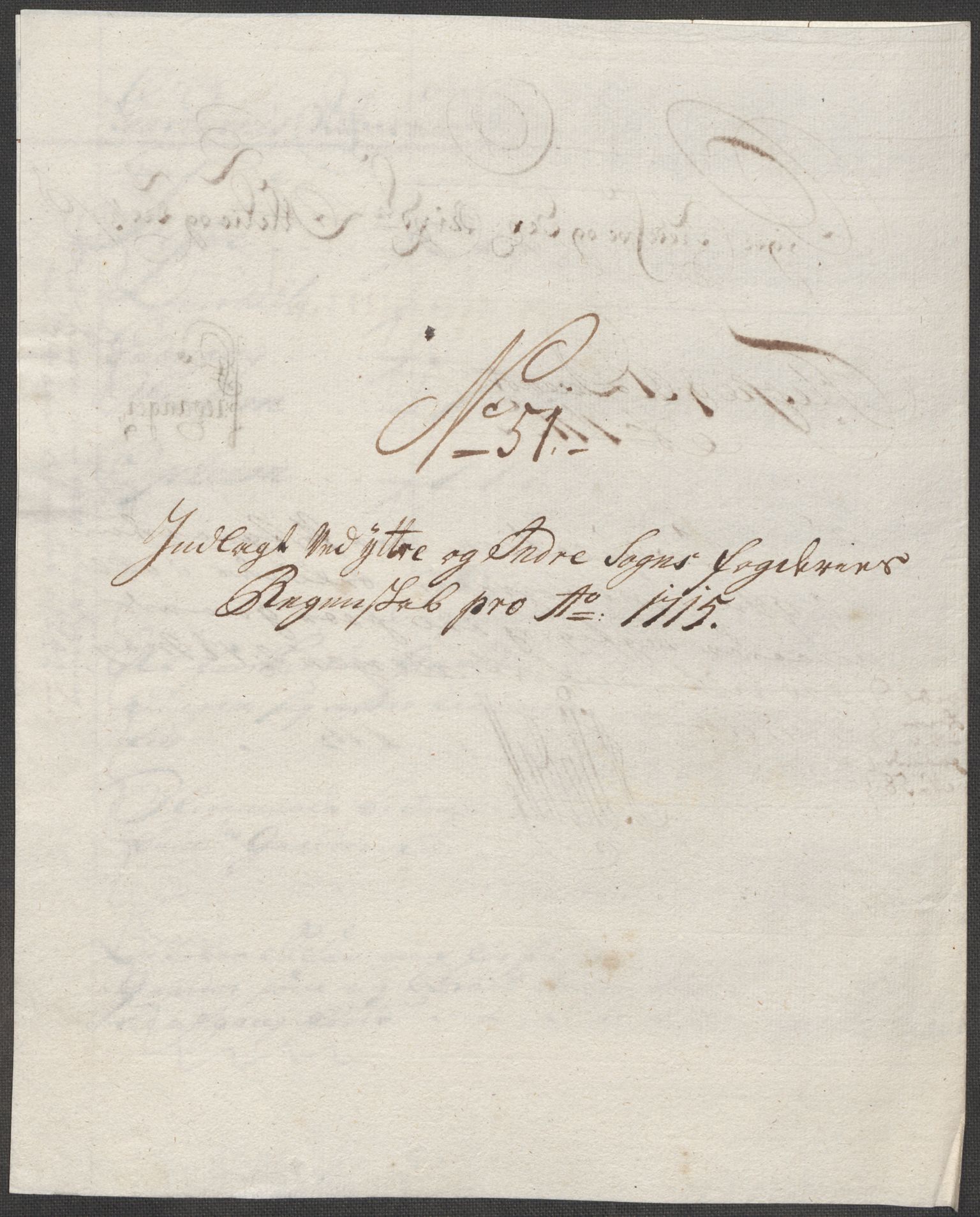 Rentekammeret inntil 1814, Reviderte regnskaper, Fogderegnskap, AV/RA-EA-4092/R52/L3320: Fogderegnskap Sogn, 1715-1716, p. 214