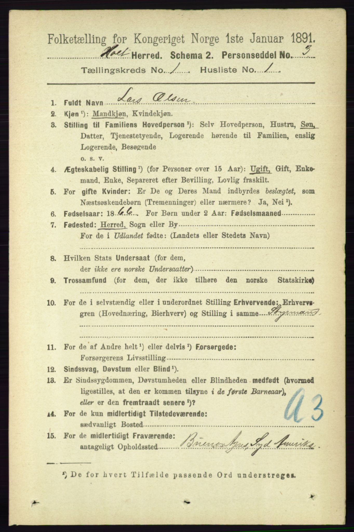 RA, 1891 census for 0914 Holt, 1891, p. 130