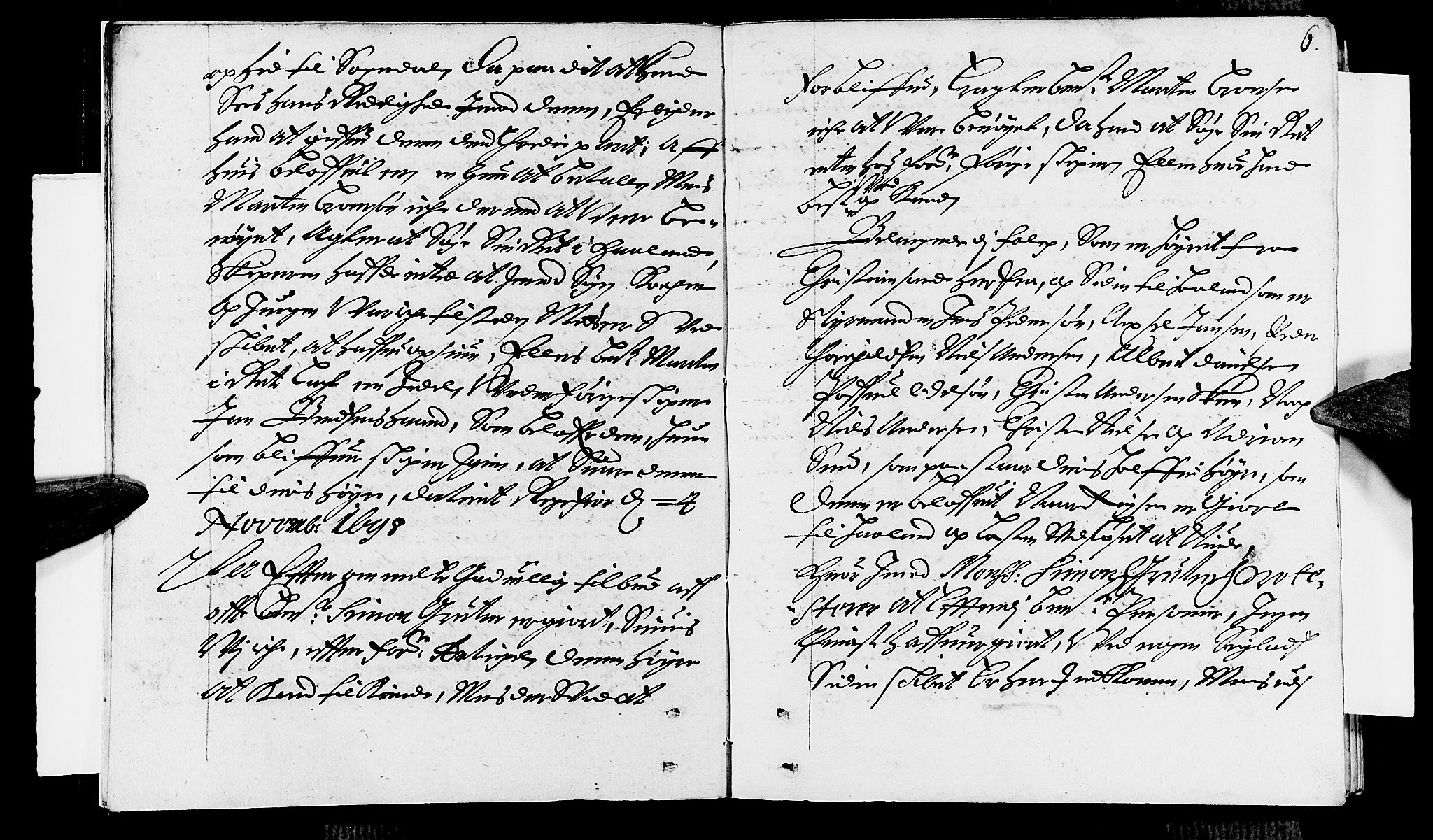 Jæren og Dalane sorenskriveri, AV/SAST-A-100306/3/30/30BA/L0055: TINGBOK, 1699, p. 5b-6a