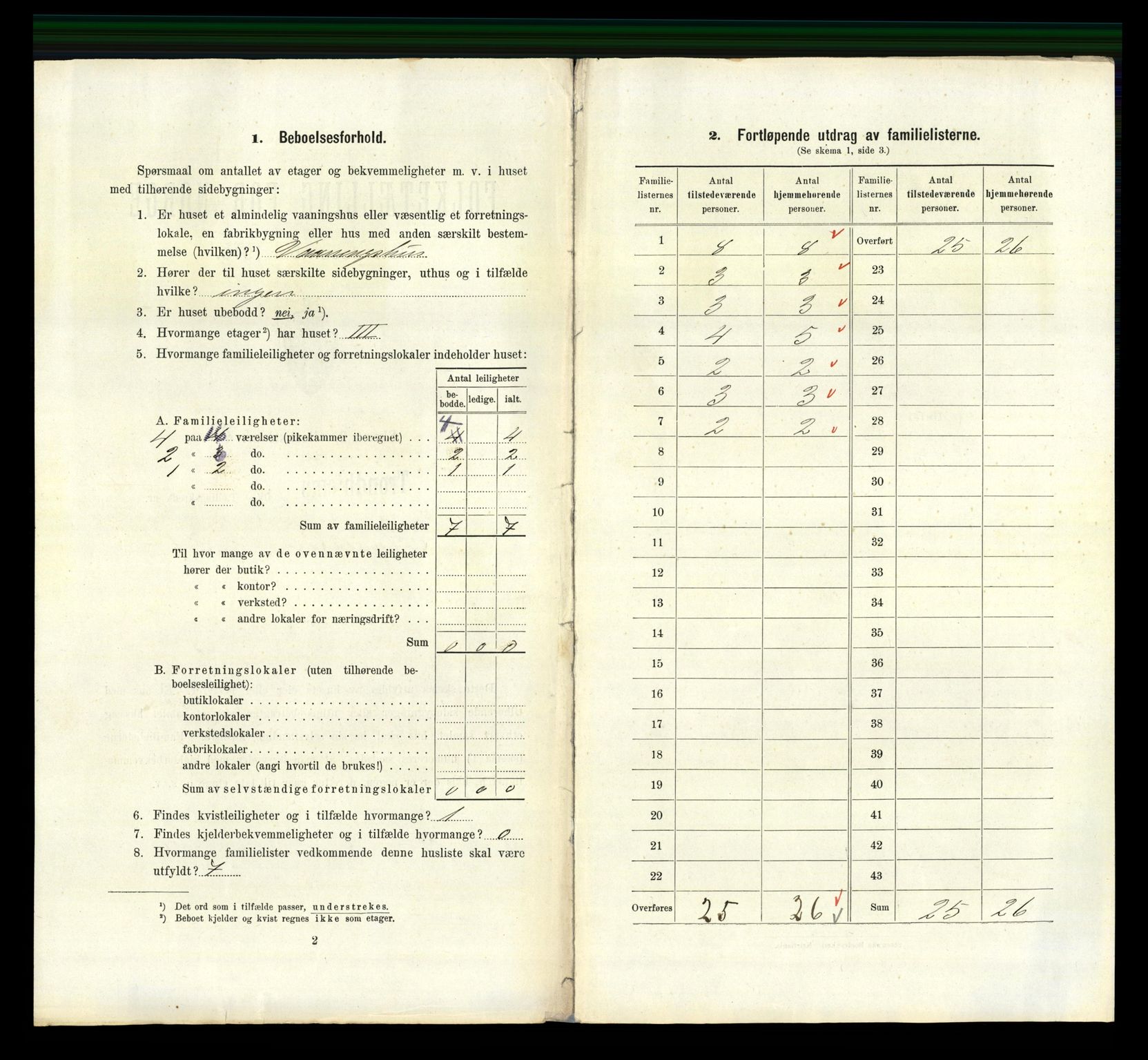 RA, 1910 census for Trondheim, 1910, p. 1068