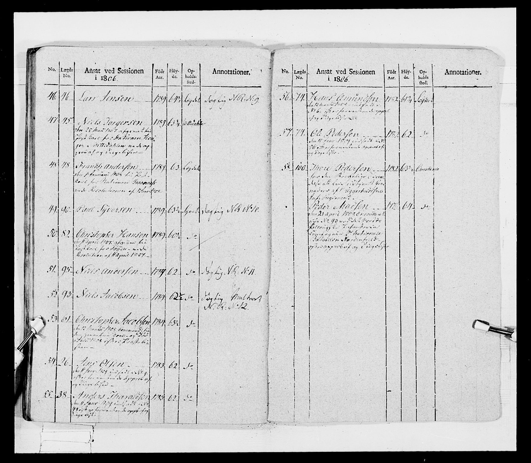 Generalitets- og kommissariatskollegiet, Det kongelige norske kommissariatskollegium, AV/RA-EA-5420/E/Eh/L0033: Nordafjelske gevorbne infanteriregiment, 1810, p. 98