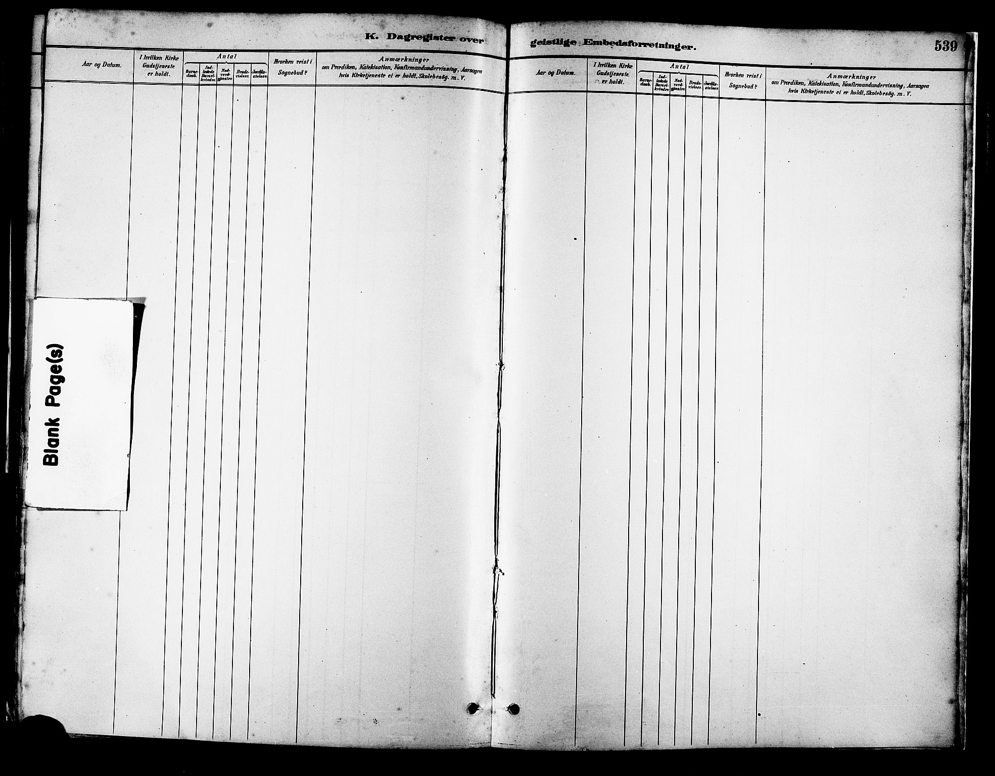 Ministerialprotokoller, klokkerbøker og fødselsregistre - Møre og Romsdal, AV/SAT-A-1454/509/L0112: Parish register (copy) no. 509C02, 1883-1922, p. 539