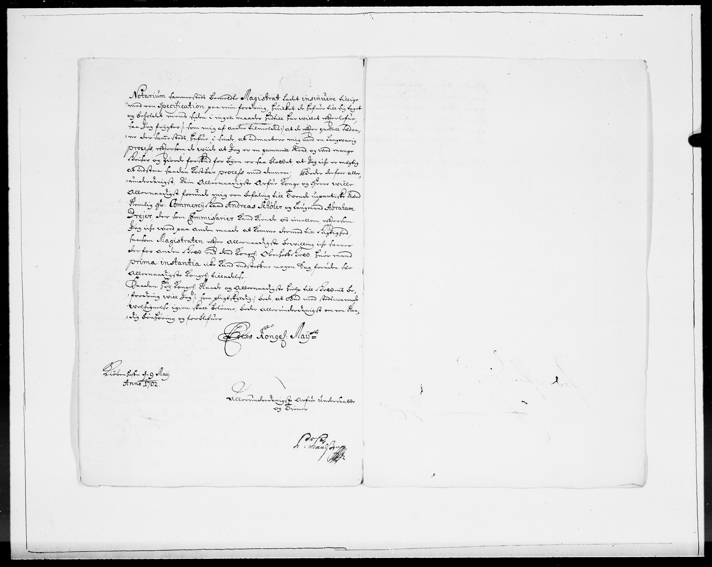 Danske Kanselli 1572-1799, AV/RA-EA-3023/F/Fc/Fcc/Fcca/L0053: Norske innlegg 1572-1799, 1702, p. 81