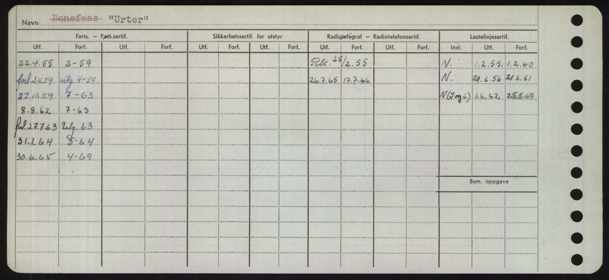 Sjøfartsdirektoratet med forløpere, Skipsmålingen, AV/RA-S-1627/H/Hd/L0040: Fartøy, U-Ve, p. 140