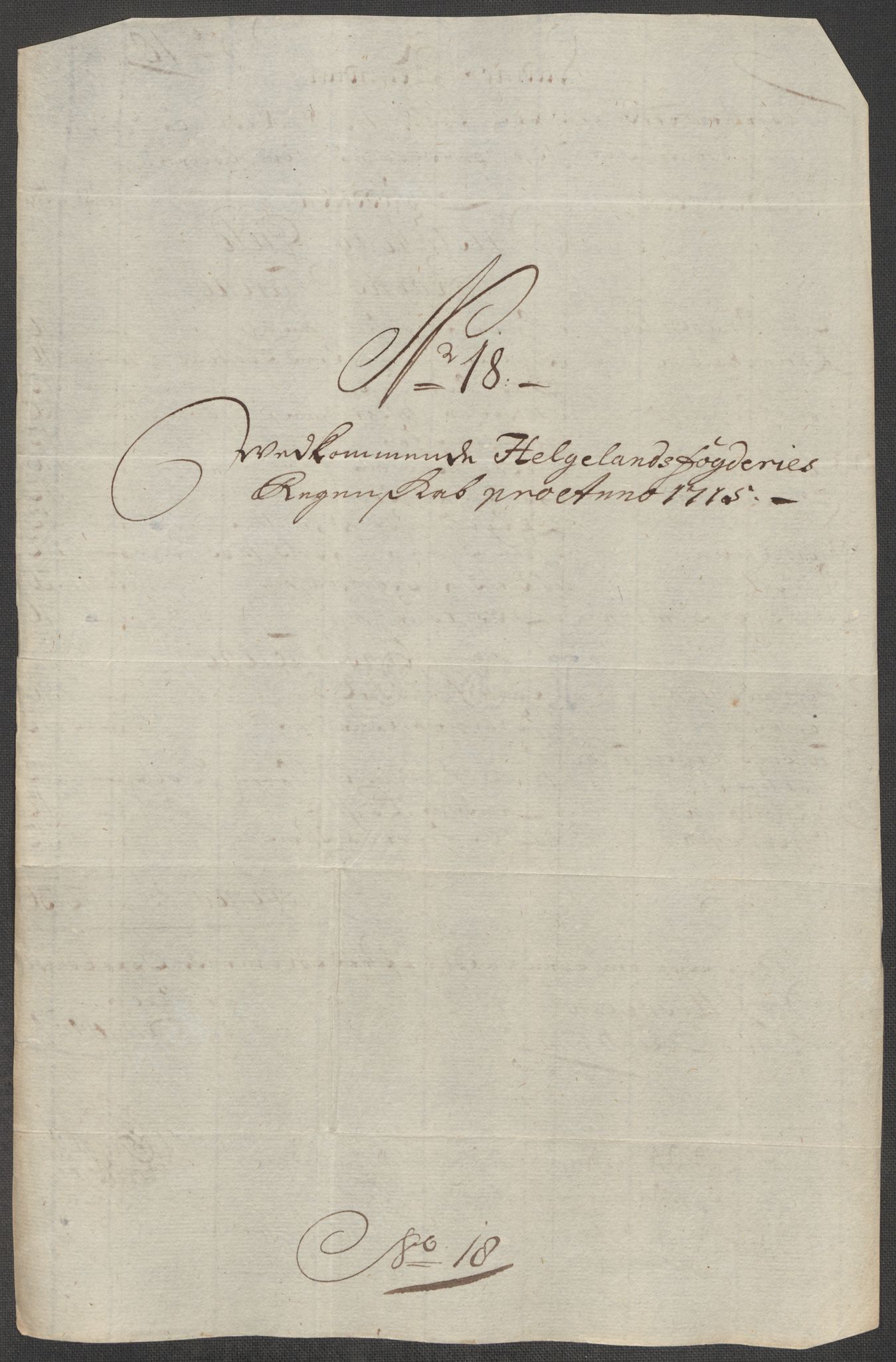 Rentekammeret inntil 1814, Reviderte regnskaper, Fogderegnskap, RA/EA-4092/R65/L4513: Fogderegnskap Helgeland, 1714-1715, p. 607