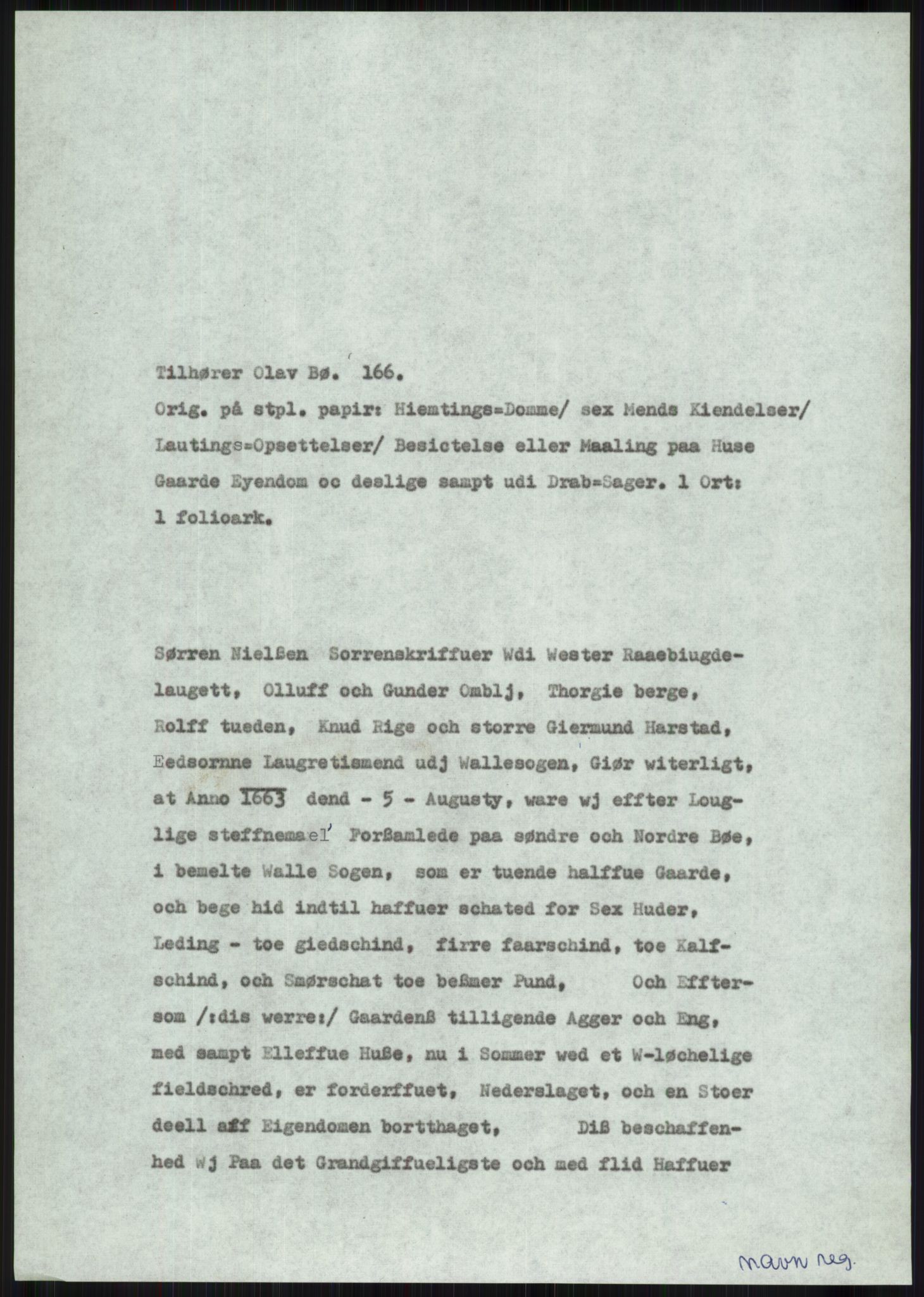 Samlinger til kildeutgivelse, Diplomavskriftsamlingen, AV/RA-EA-4053/H/Ha, p. 731