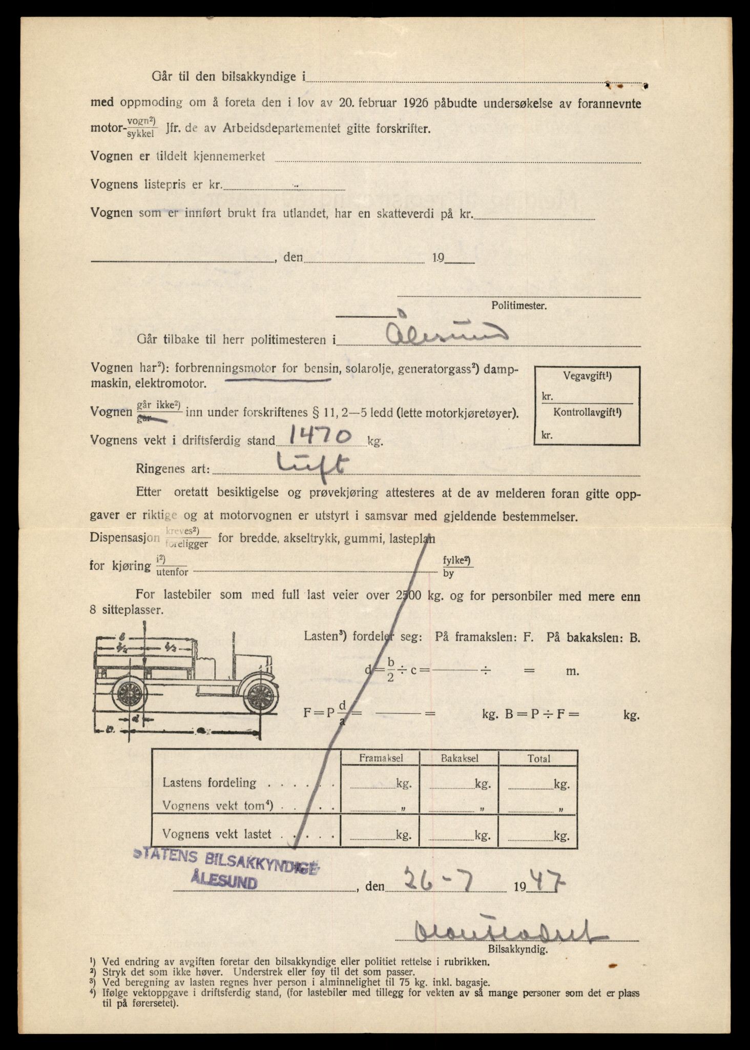Møre og Romsdal vegkontor - Ålesund trafikkstasjon, AV/SAT-A-4099/F/Fe/L0042: Registreringskort for kjøretøy T 13906 - T 14079, 1927-1998, p. 2908