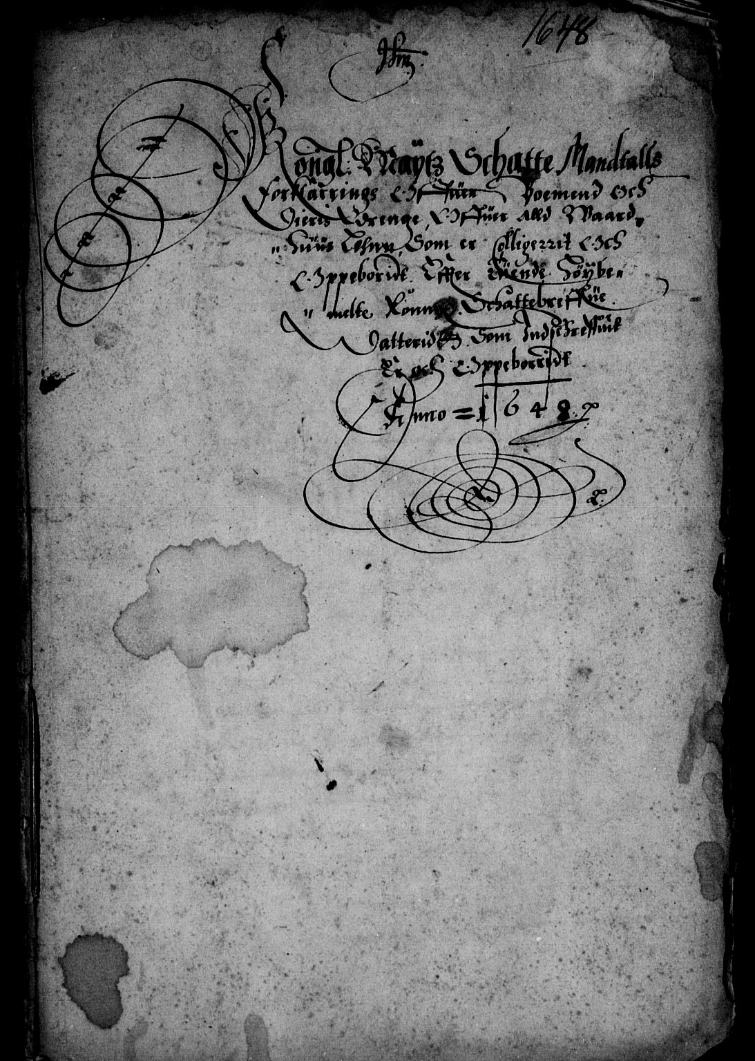 Rentekammeret inntil 1814, Reviderte regnskaper, Lensregnskaper, AV/RA-EA-5023/R/Rb/Rbæ/L0006: Vardøhus len, 1645-1653