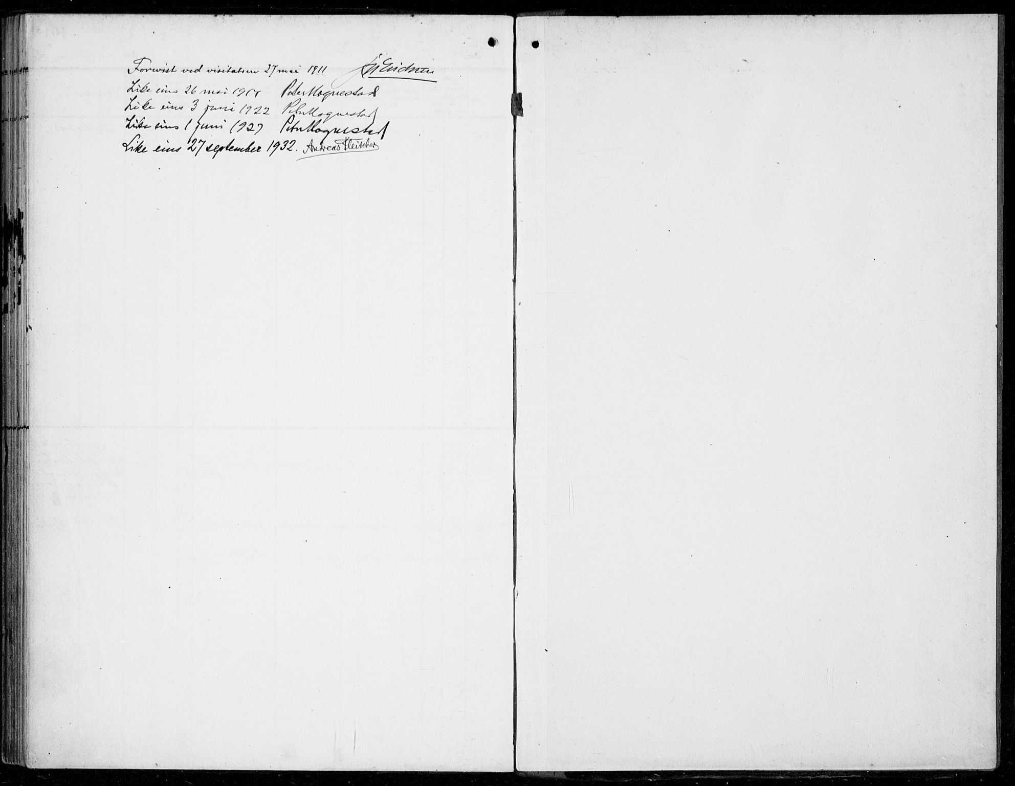 Voss sokneprestembete, AV/SAB-A-79001/H/Haa: Parish register (official) no. D  2, 1910-1932