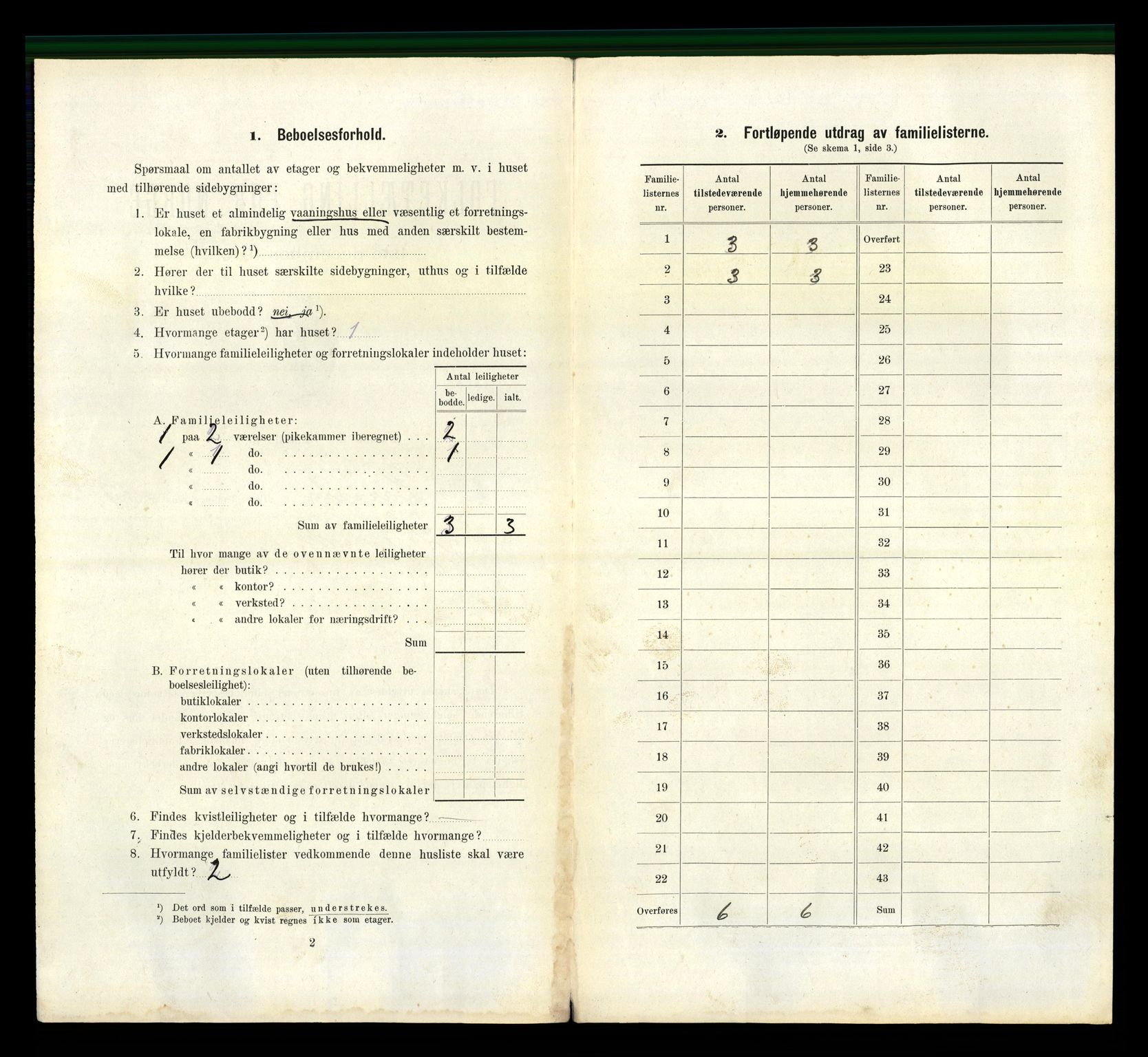 RA, 1910 census for Larvik, 1910, p. 5310