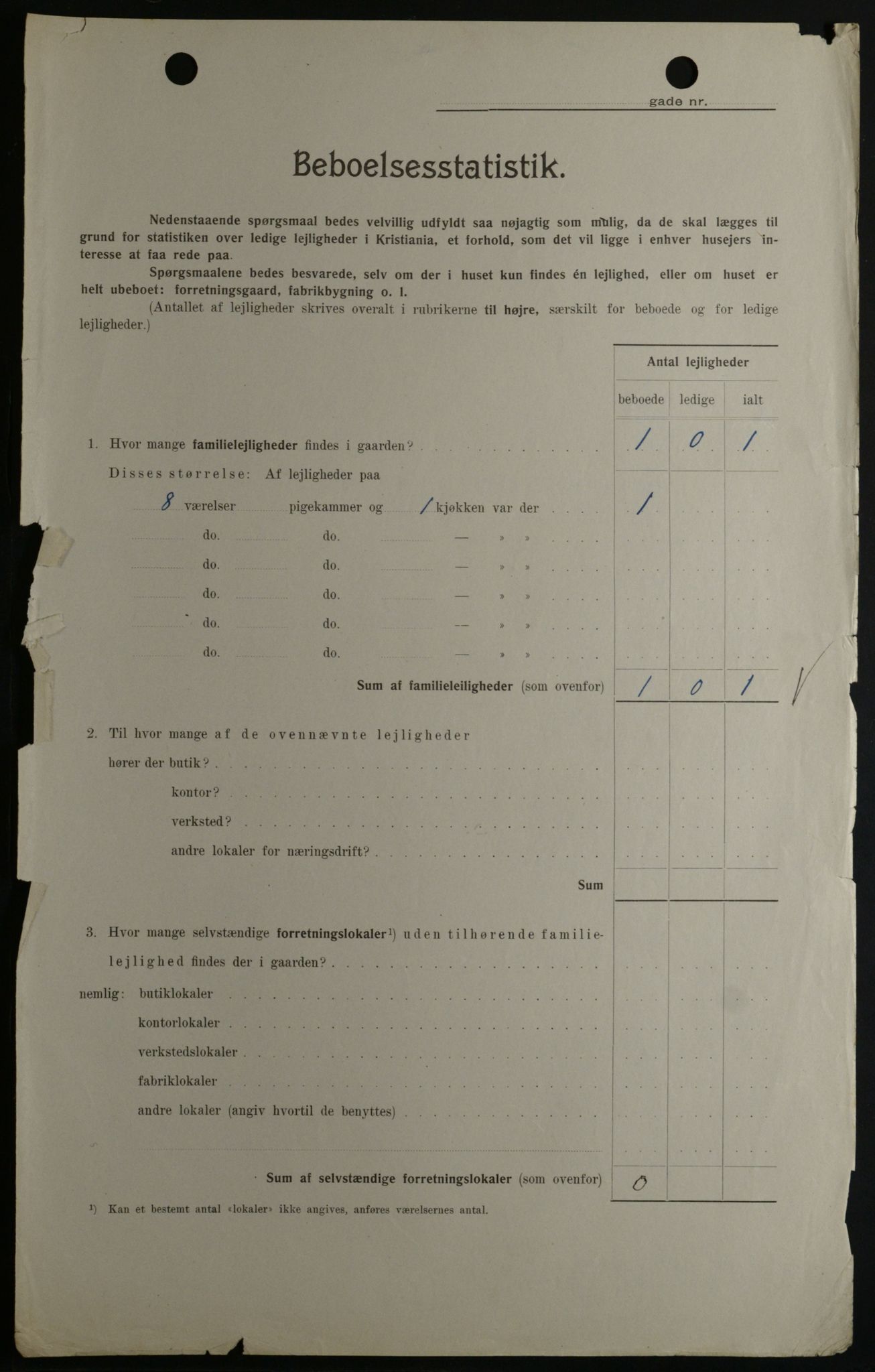 OBA, Municipal Census 1908 for Kristiania, 1908, p. 110817