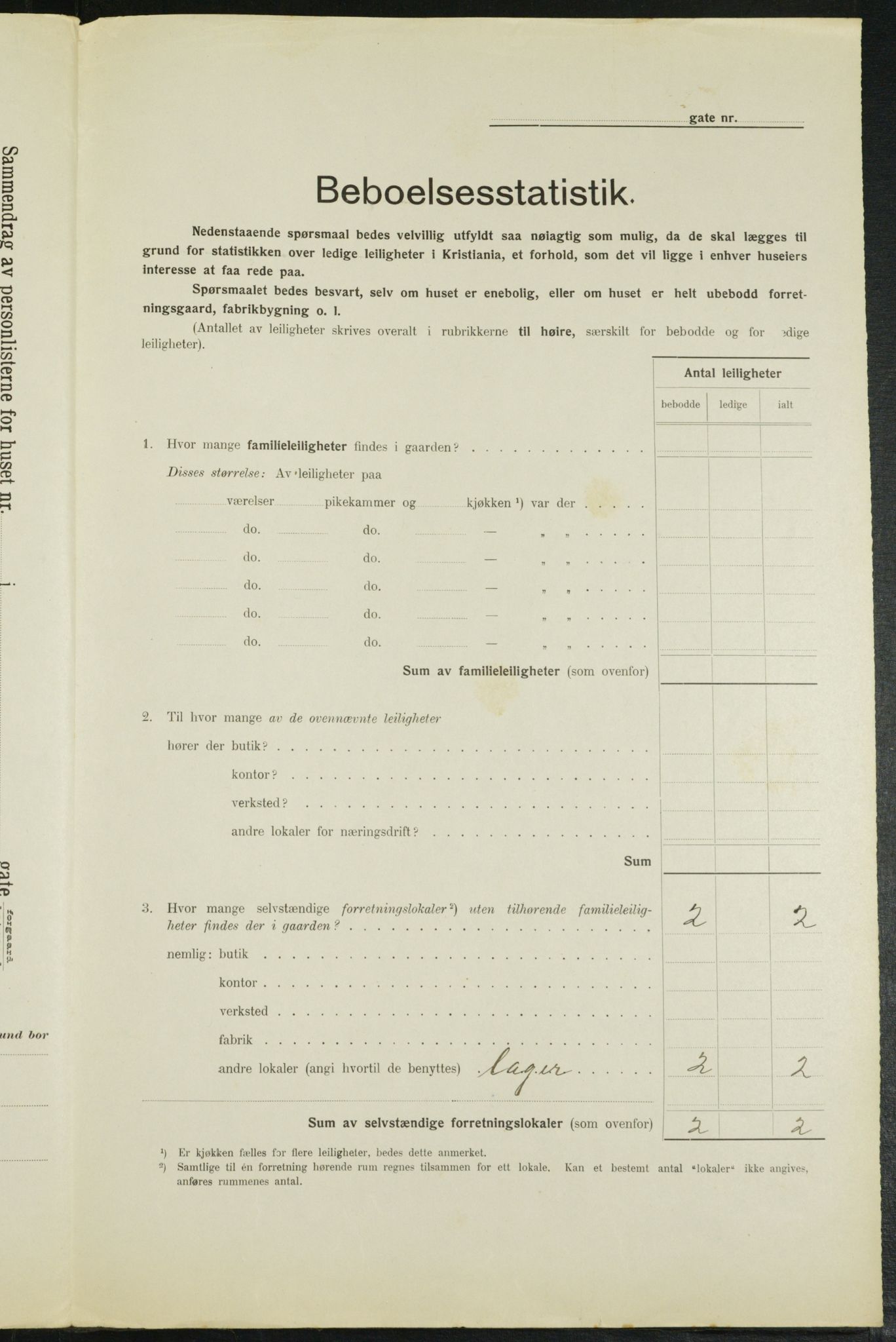 OBA, Municipal Census 1914 for Kristiania, 1914, p. 125294