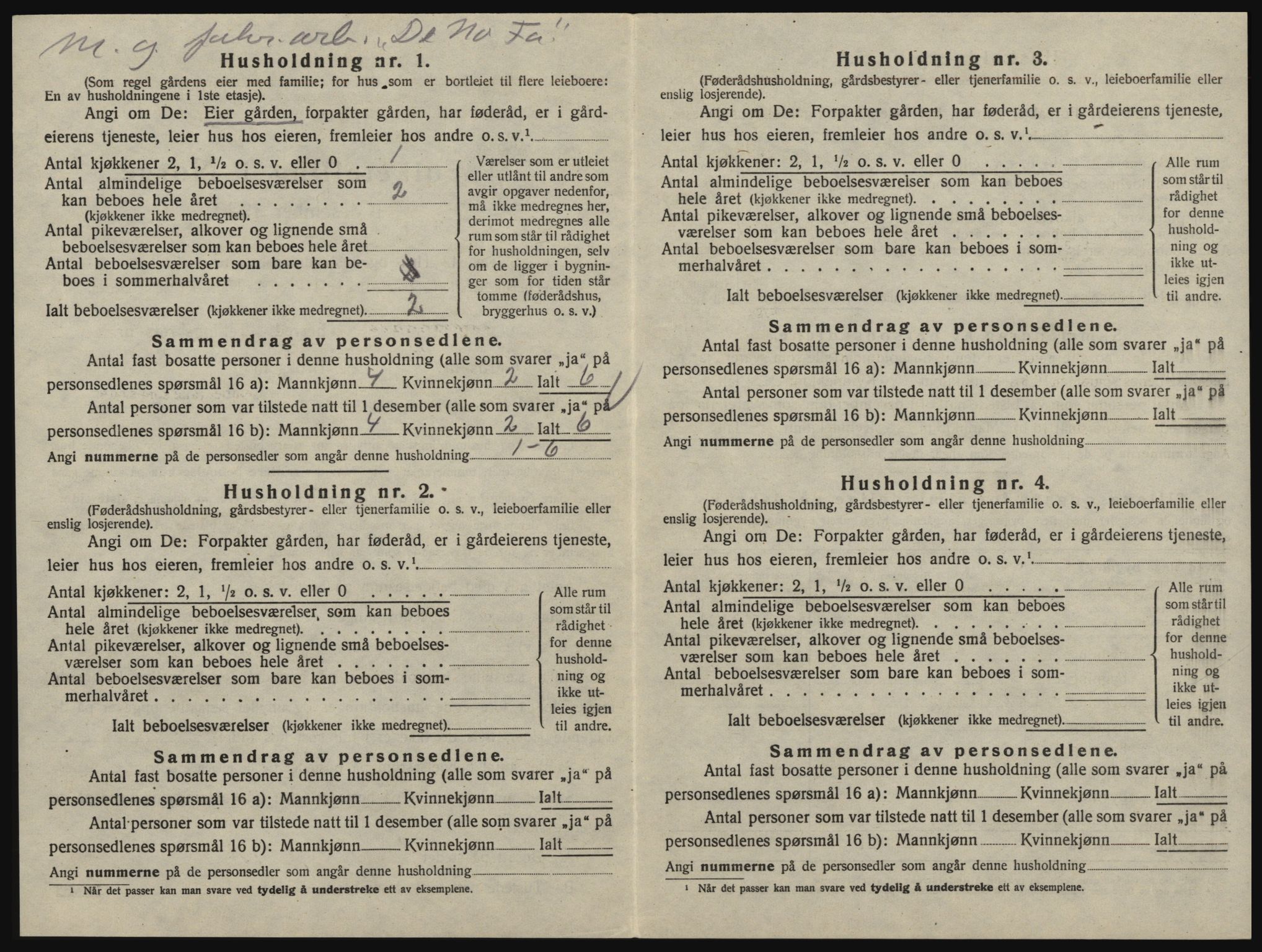 SAO, 1920 census for Glemmen, 1920, p. 700