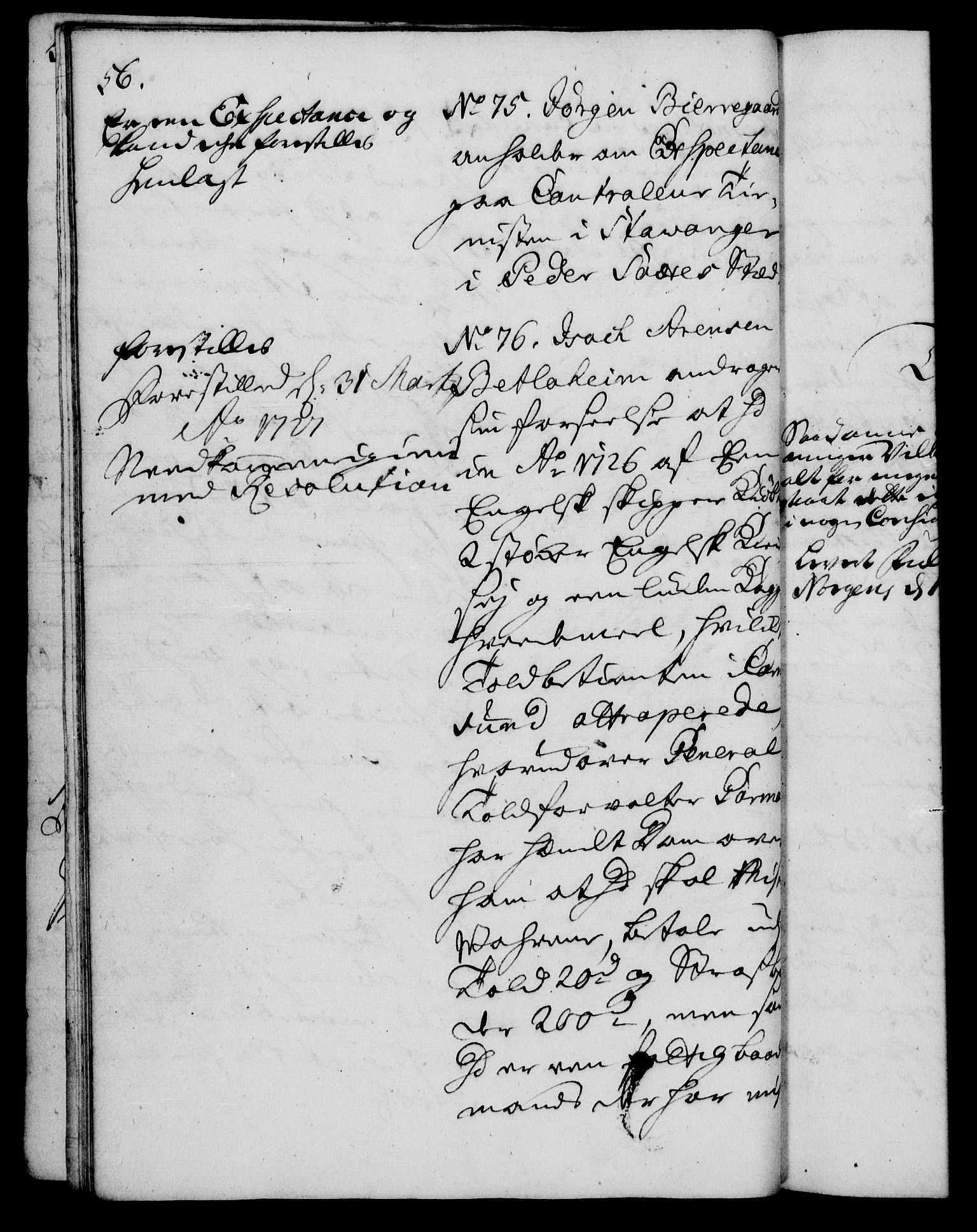 Rentekammeret, Kammerkanselliet, RA/EA-3111/G/Gh/Gha/L0009: Norsk ekstraktmemorialprotokoll (merket RK 53.54), 1726-1728, p. 56