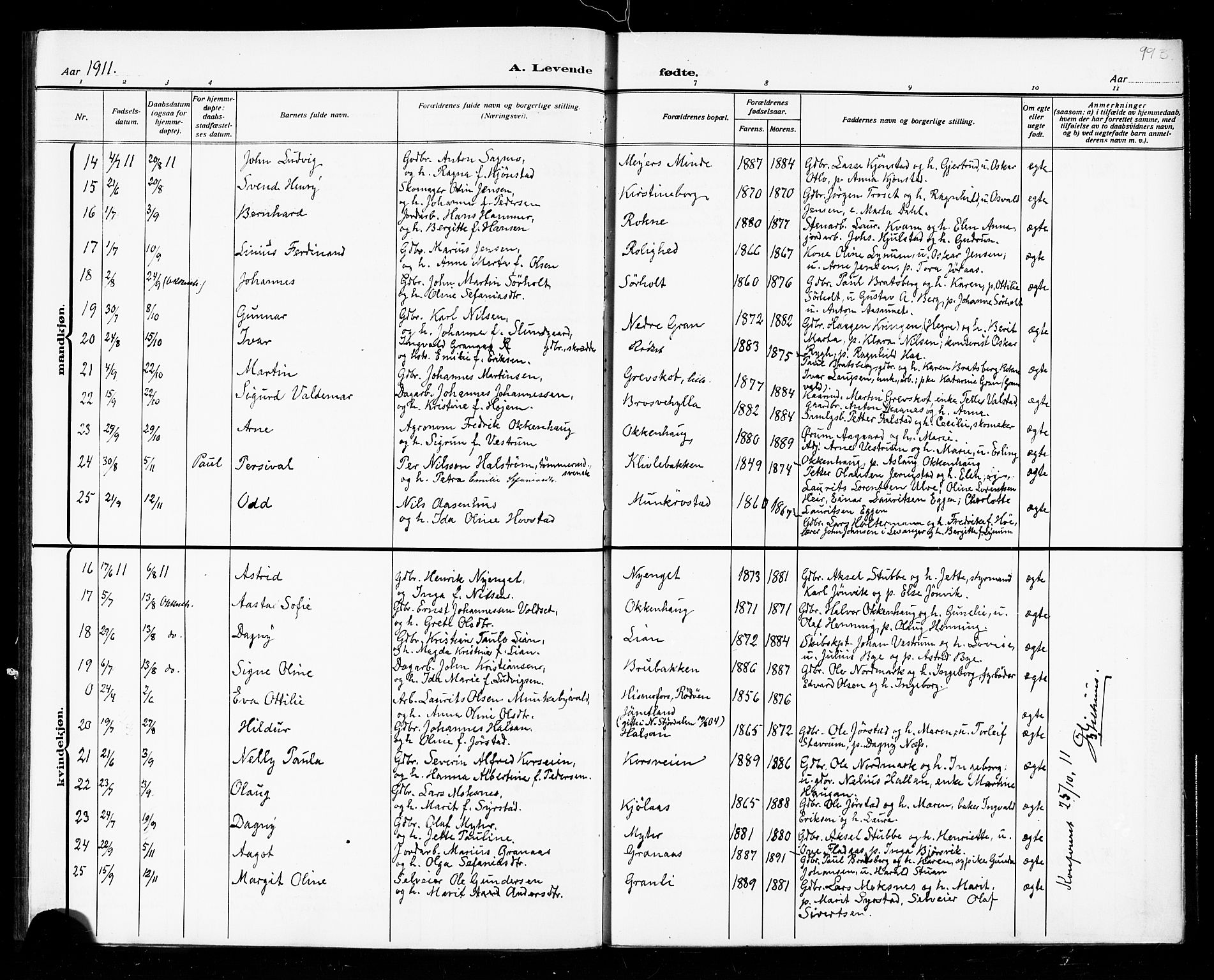 Ministerialprotokoller, klokkerbøker og fødselsregistre - Nord-Trøndelag, SAT/A-1458/721/L0208: Parish register (copy) no. 721C01, 1880-1917, p. 96e