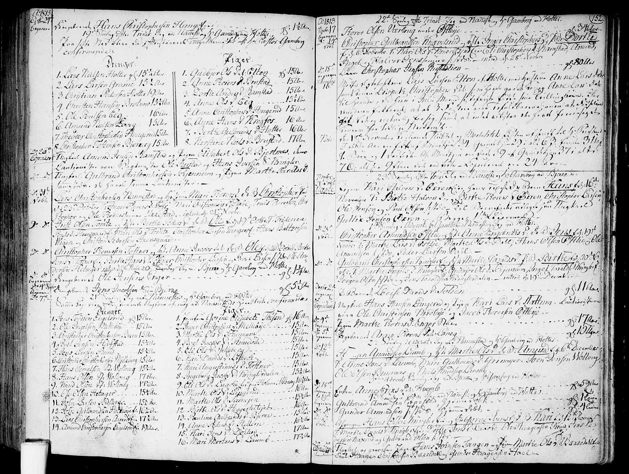 Nannestad prestekontor Kirkebøker, AV/SAO-A-10414a/F/Fa/L0008: Parish register (official) no. I 8, 1791-1814, p. 152