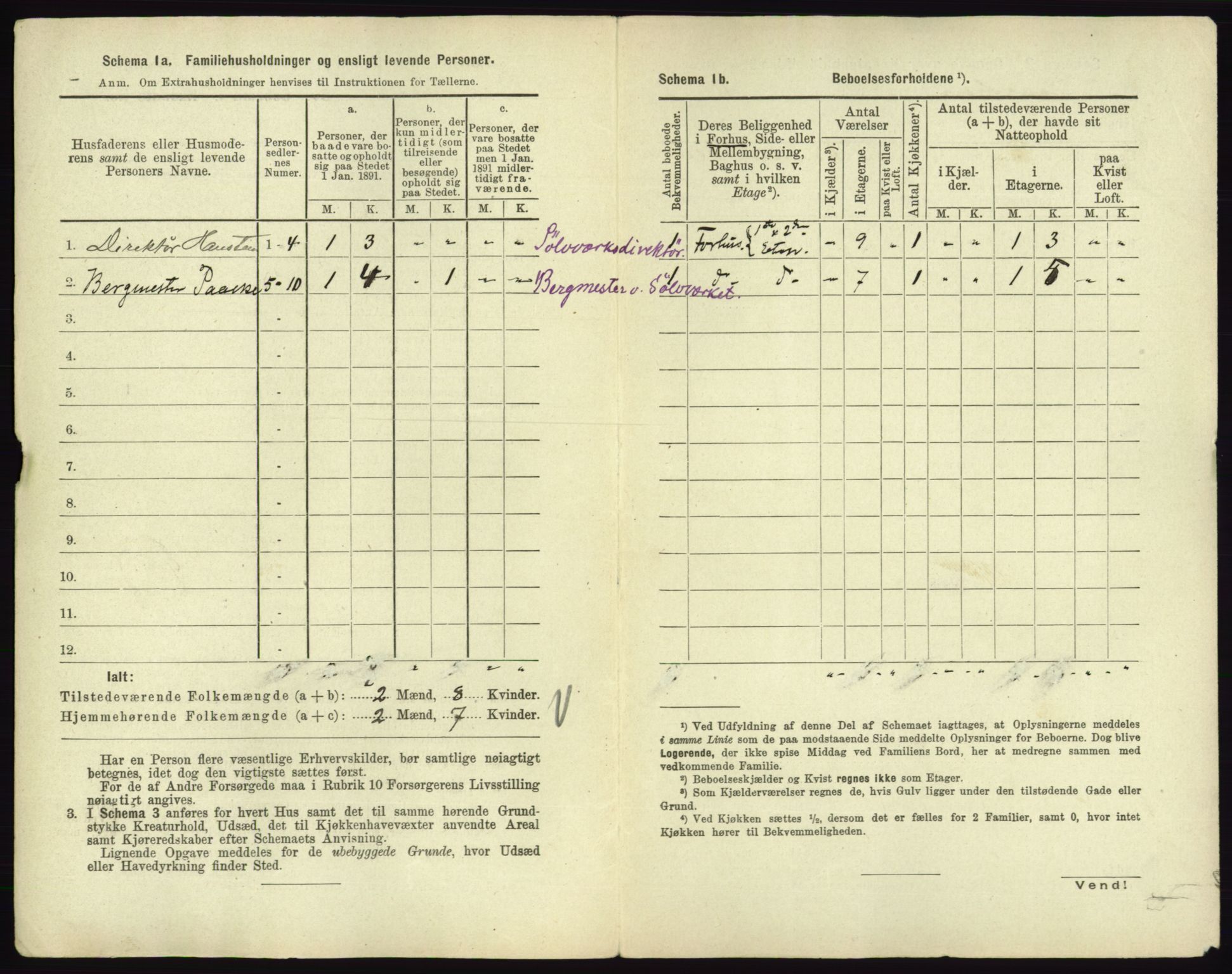 RA, 1891 census for 0604 Kongsberg, 1891, p. 32