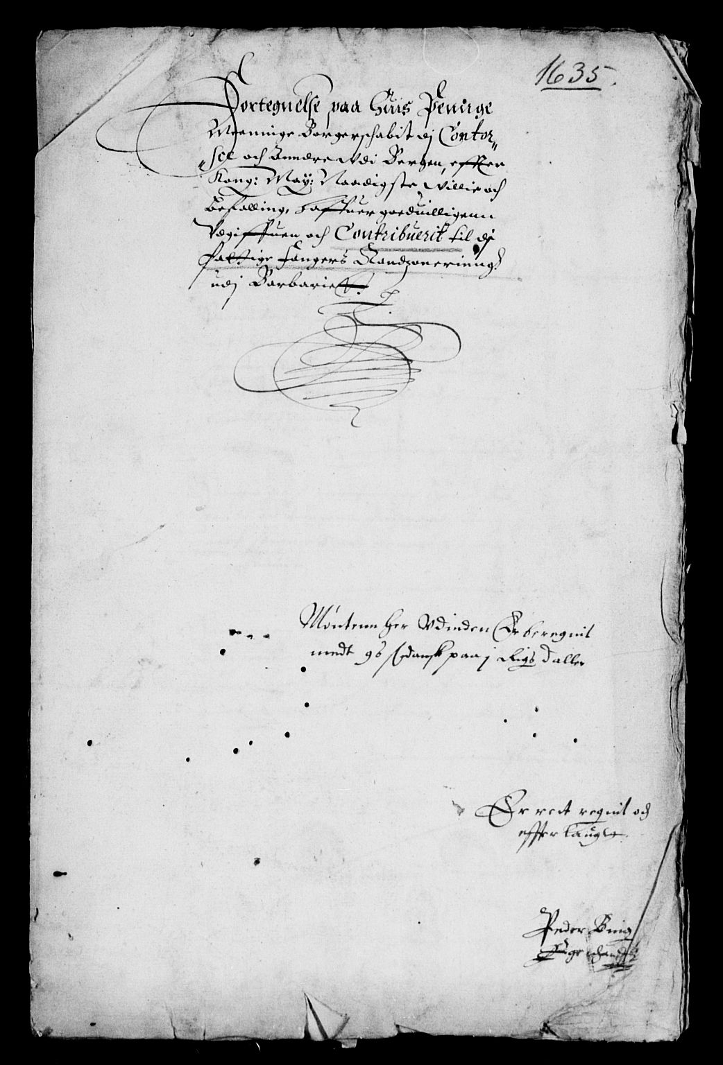 Rentekammeret inntil 1814, Reviderte regnskaper, Lensregnskaper, AV/RA-EA-5023/R/Rb/Rbt/L0072: Bergenhus len, 1635-1637