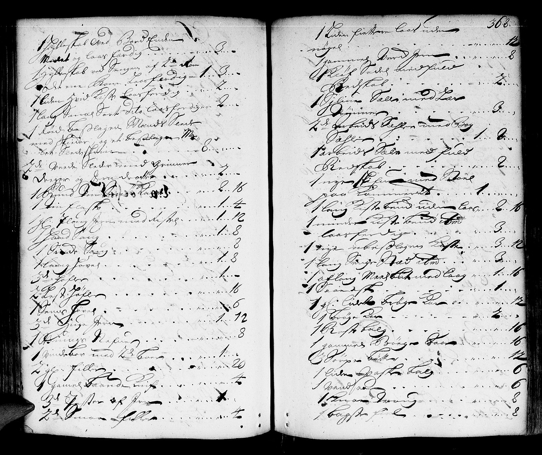 Lier, Røyken og Hurum sorenskriveri, AV/SAKO-A-89/H/Hc/L0003: Skifteprotokoll, 1717-1737, p. 367b-368a