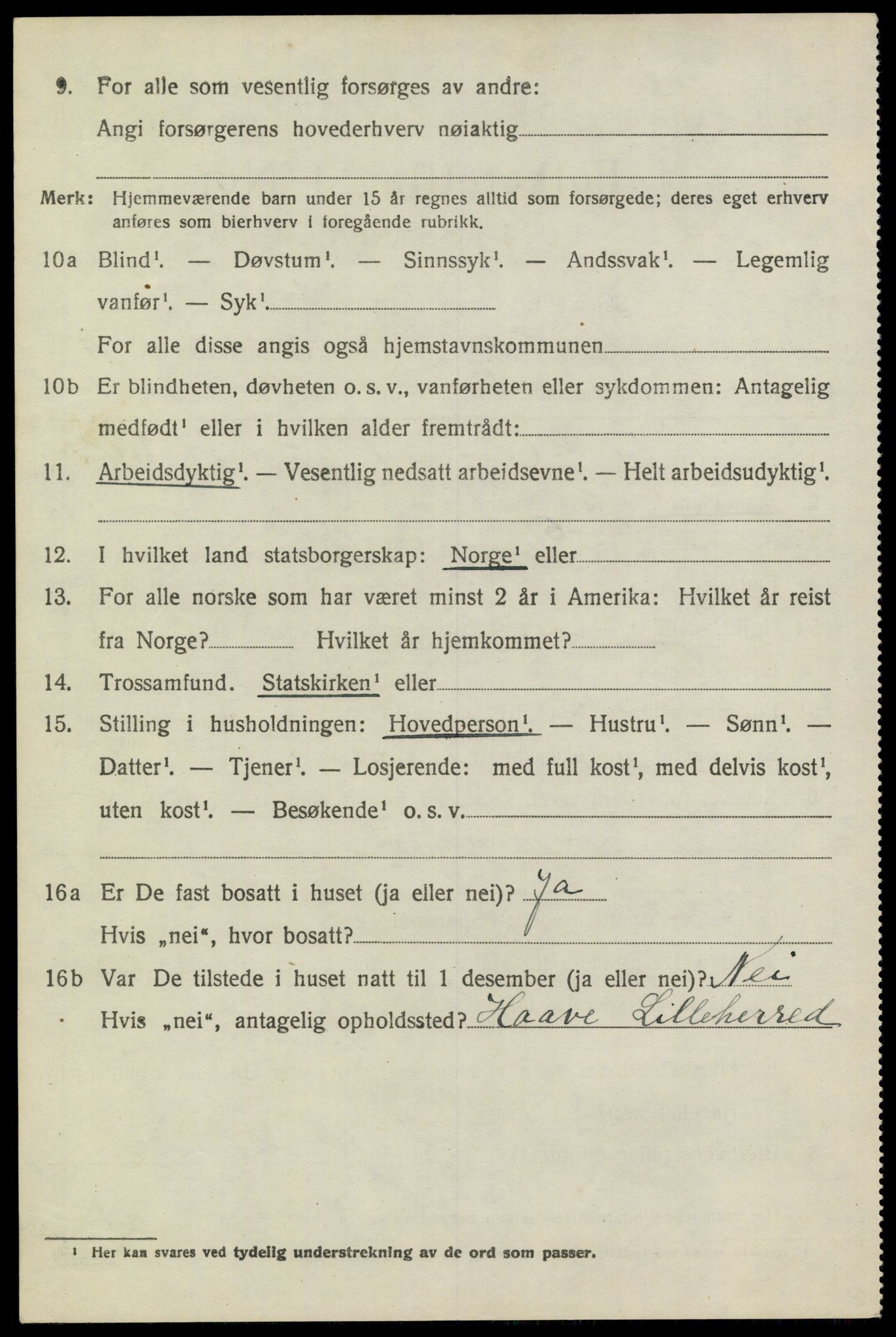 SAKO, 1920 census for Heddal, 1920, p. 7931
