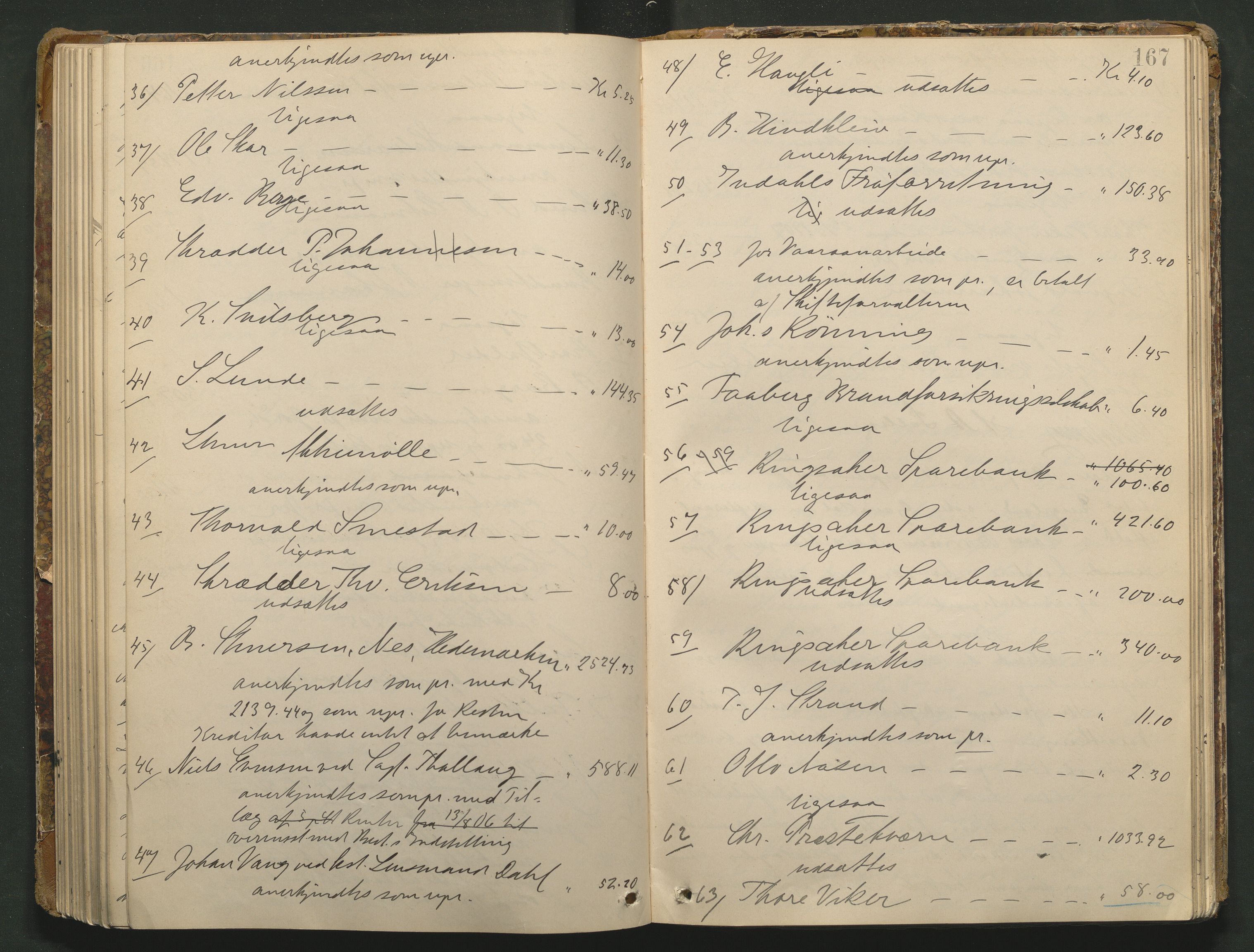 Sør-Gudbrandsdal tingrett, AV/SAH-TING-004/J/Ja/Jad/L0001: Skifteforhandlingsprotokoll - Fåberg og Gausdal, 1899-1911, p. 166b-167a
