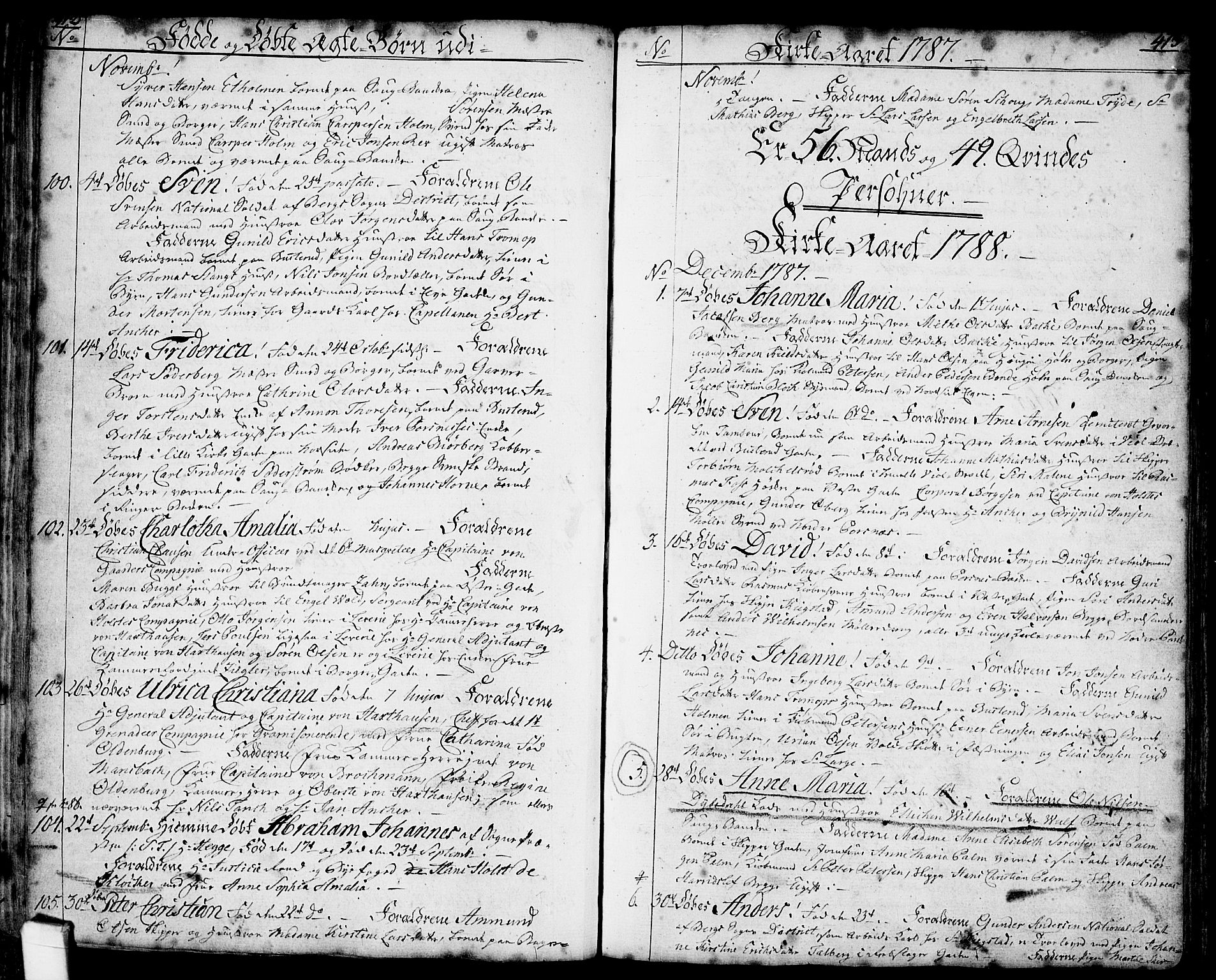 Halden prestekontor Kirkebøker, SAO/A-10909/F/Fa/L0001: Parish register (official) no. I 1, 1758-1791, p. 412-413