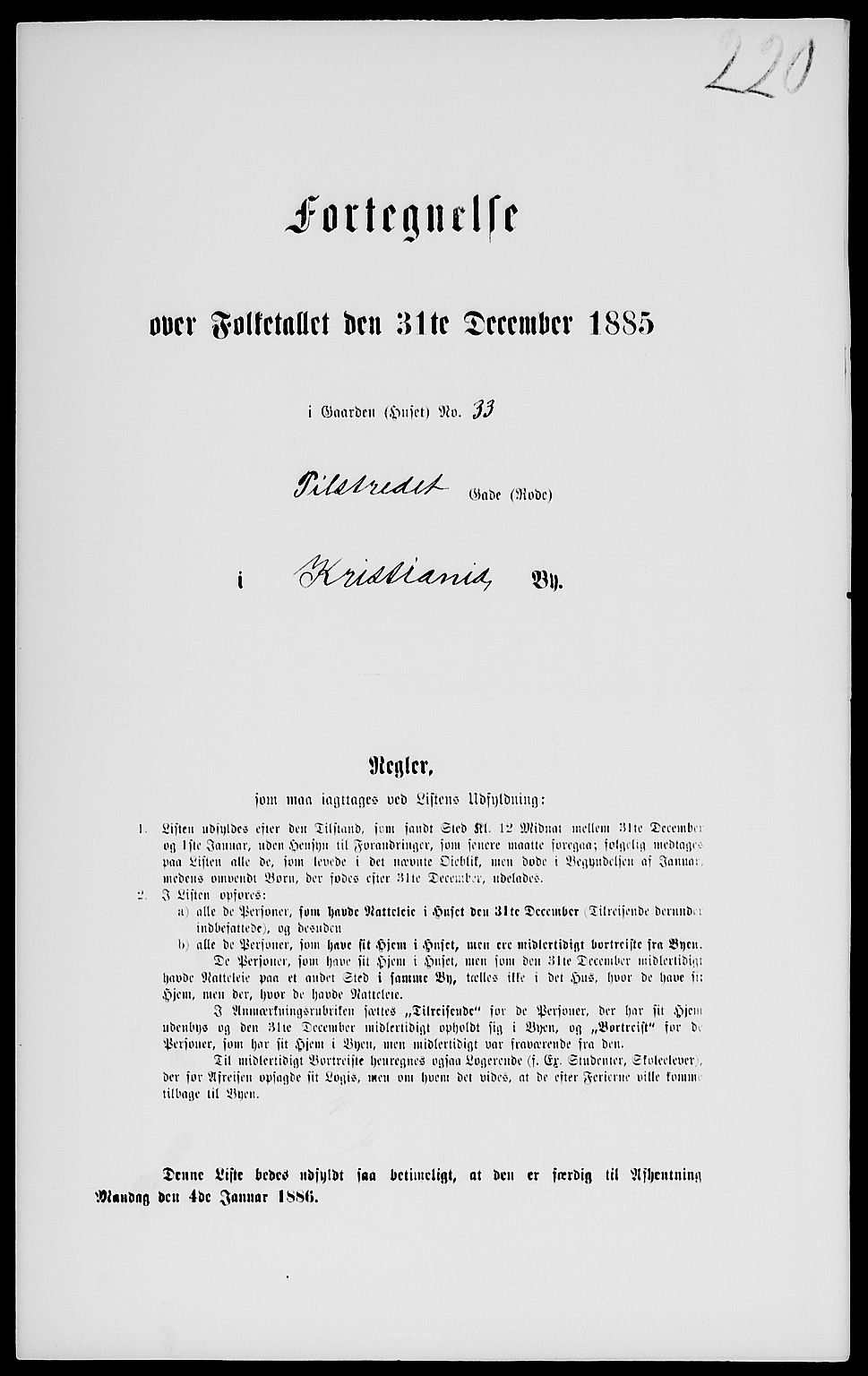 RA, 1885 census for 0301 Kristiania, 1885, p. 2131