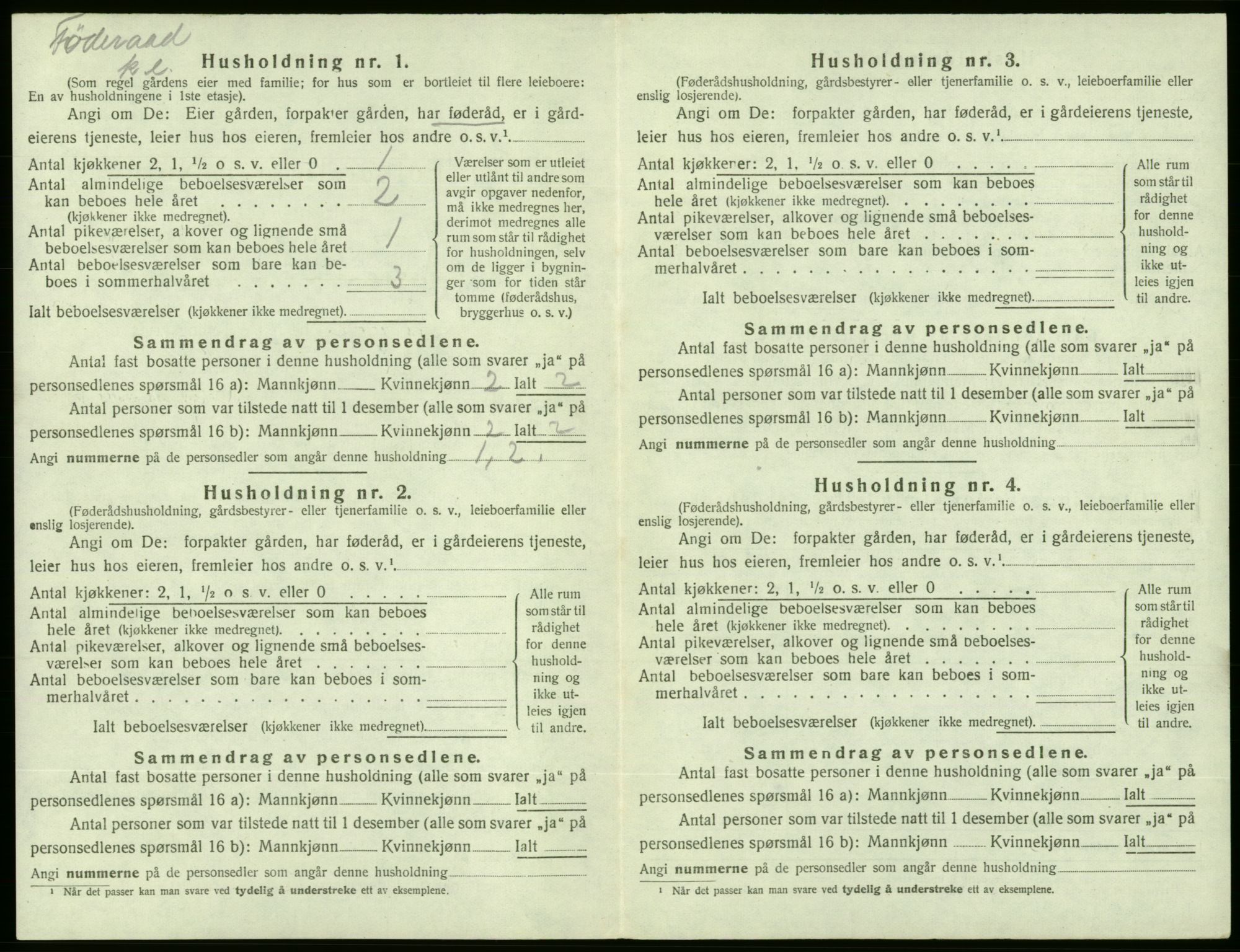 SAB, 1920 census for Etne, 1920, p. 762