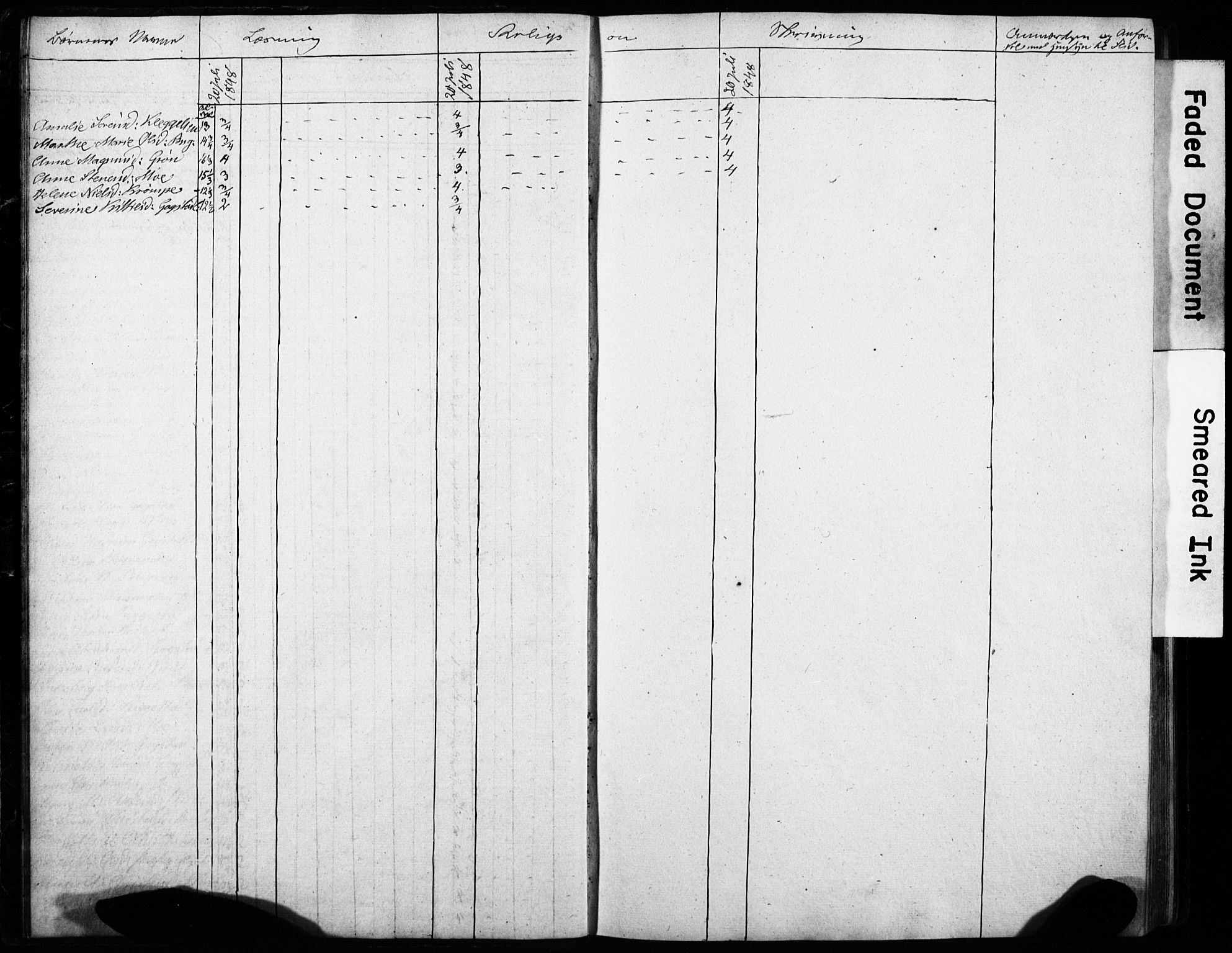 Sandar kirkebøker, AV/SAKO-A-243/H/Ha/L000I: Banns register no. I, 1854-1859