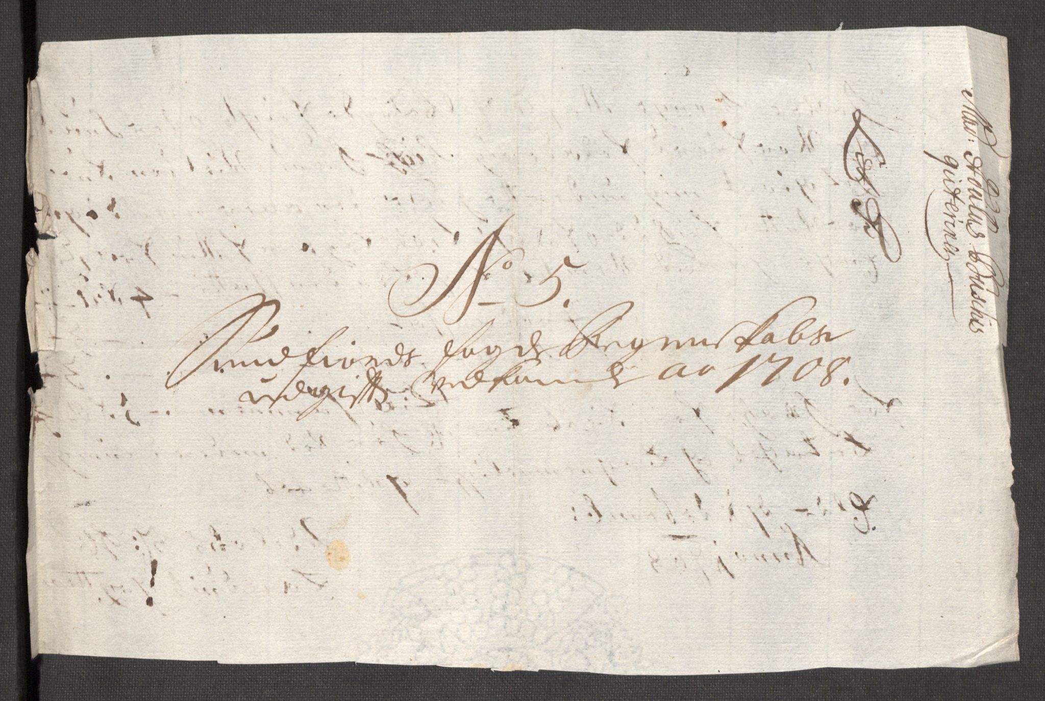 Rentekammeret inntil 1814, Reviderte regnskaper, Fogderegnskap, AV/RA-EA-4092/R53/L3431: Fogderegnskap Sunn- og Nordfjord, 1708, p. 182