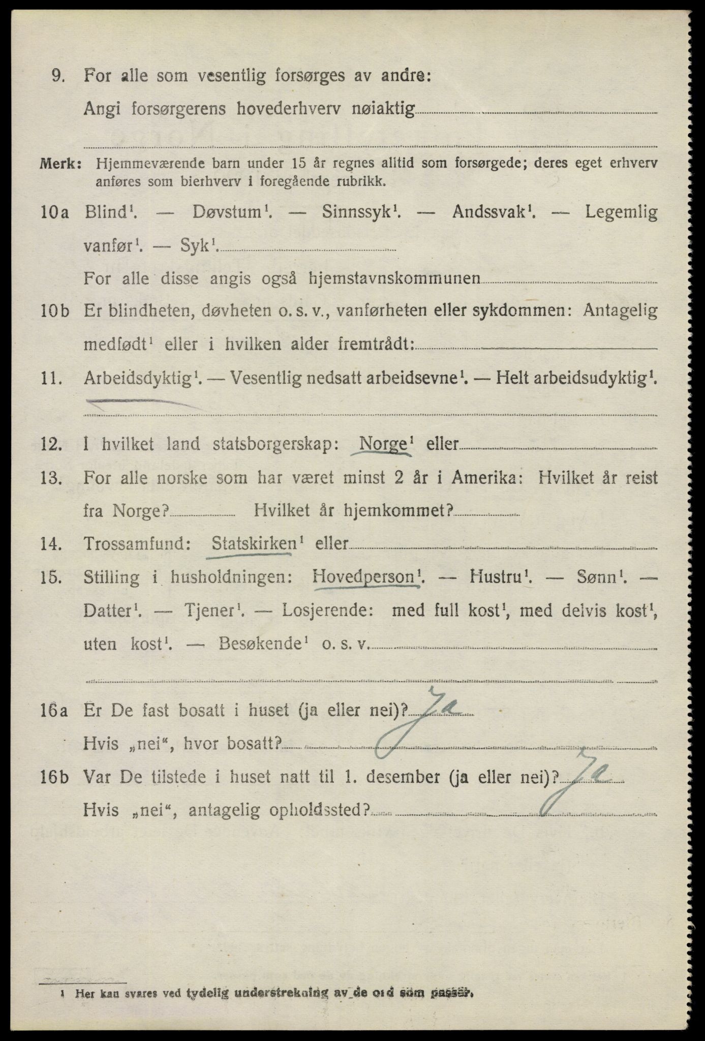 SAO, 1920 census for Eidsberg, 1920, p. 4974