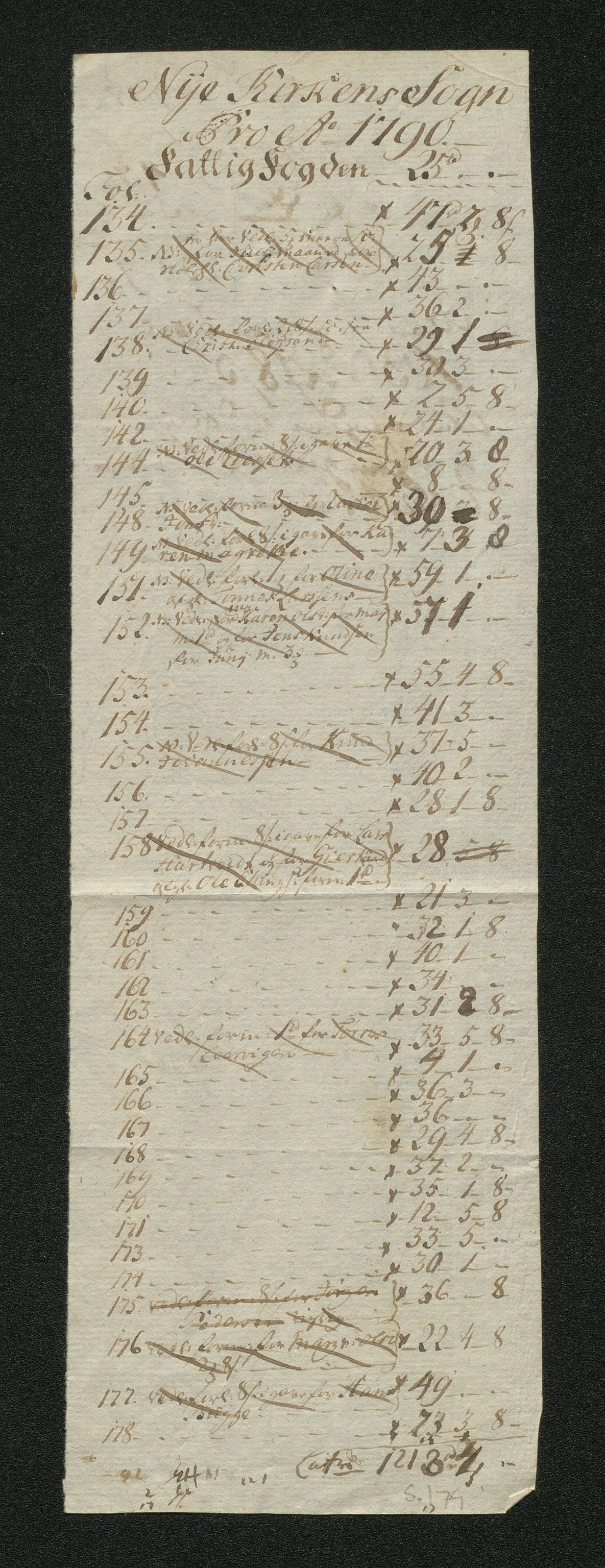 Overfattigkommisjonen i Bergen, AV/SAB-A-89001/F/L0007: Utdelingsbok for fattige i Nykirkesoknet, 1786-1790