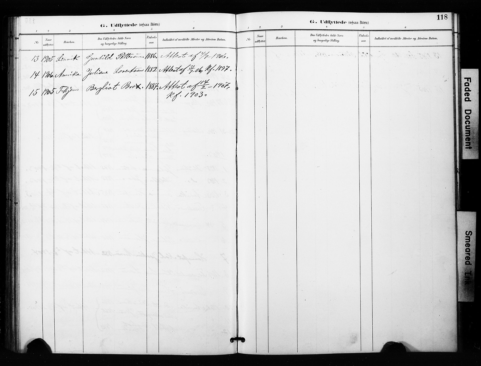 Berg sokneprestkontor, SATØ/S-1318/G/Ga/Gaa/L0005kirke: Parish register (official) no. 5, 1894-1905, p. 118