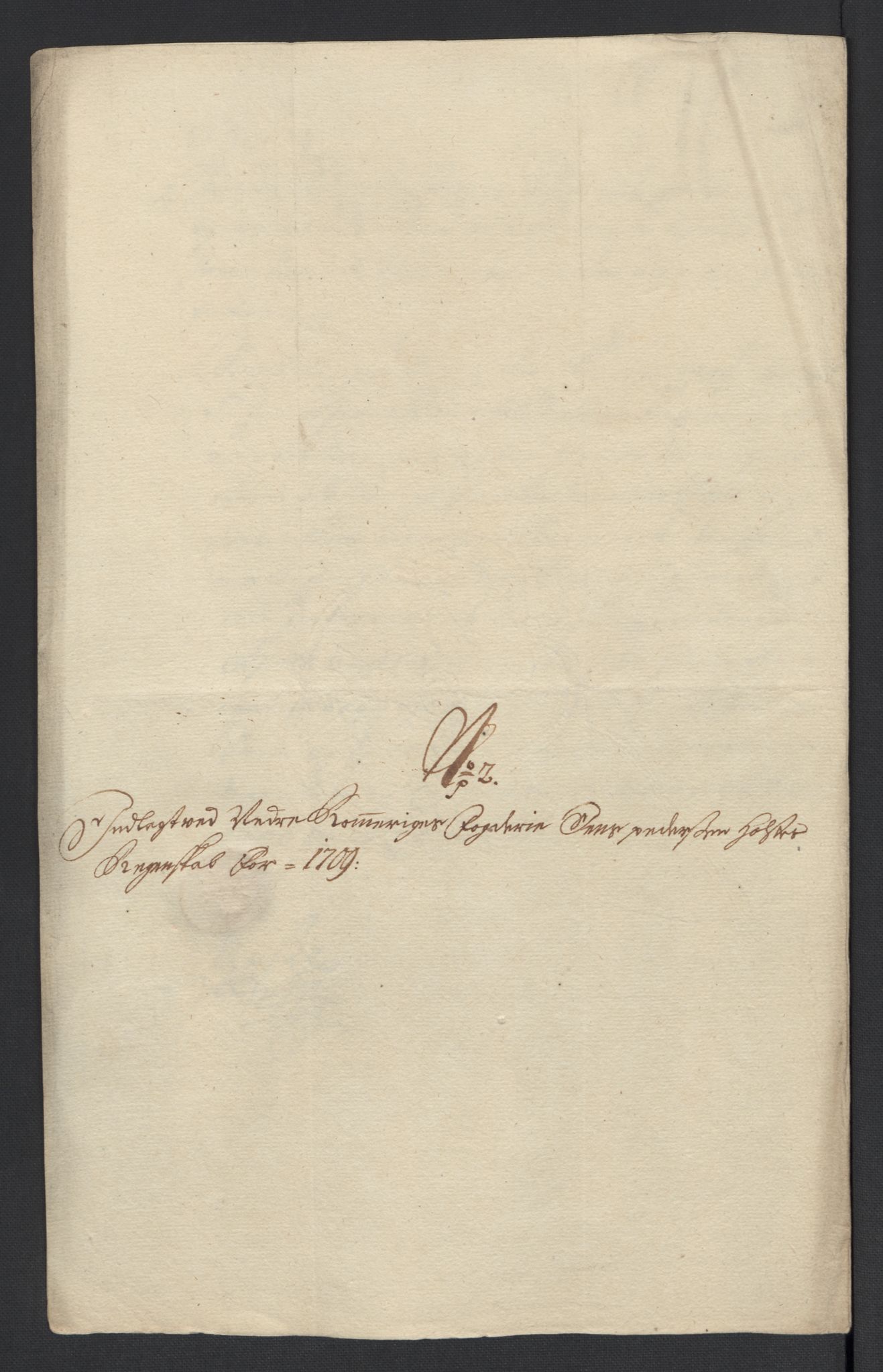 Rentekammeret inntil 1814, Reviderte regnskaper, Fogderegnskap, AV/RA-EA-4092/R11/L0591: Fogderegnskap Nedre Romerike, 1708-1709, p. 188