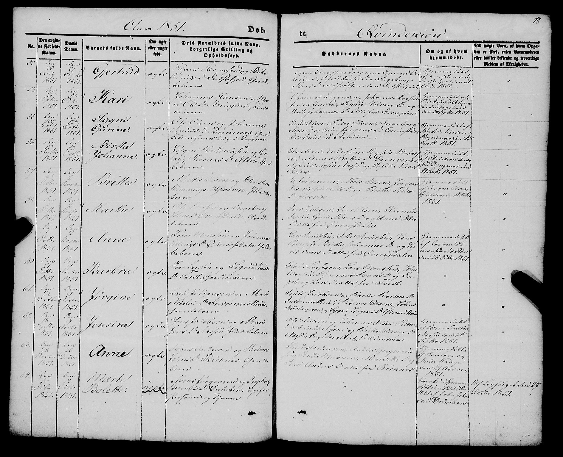 Gulen sokneprestembete, SAB/A-80201/H/Haa/Haaa/L0021: Parish register (official) no. A 21, 1848-1858, p. 78