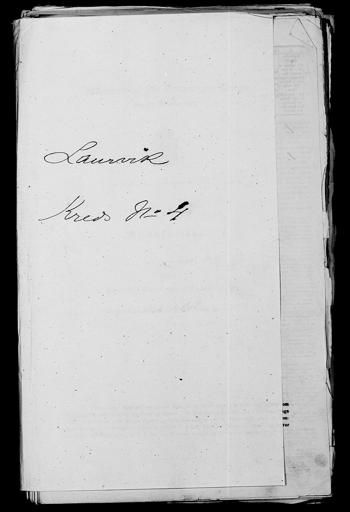 SAKO, 1875 census for 0707P Larvik, 1875, p. 760