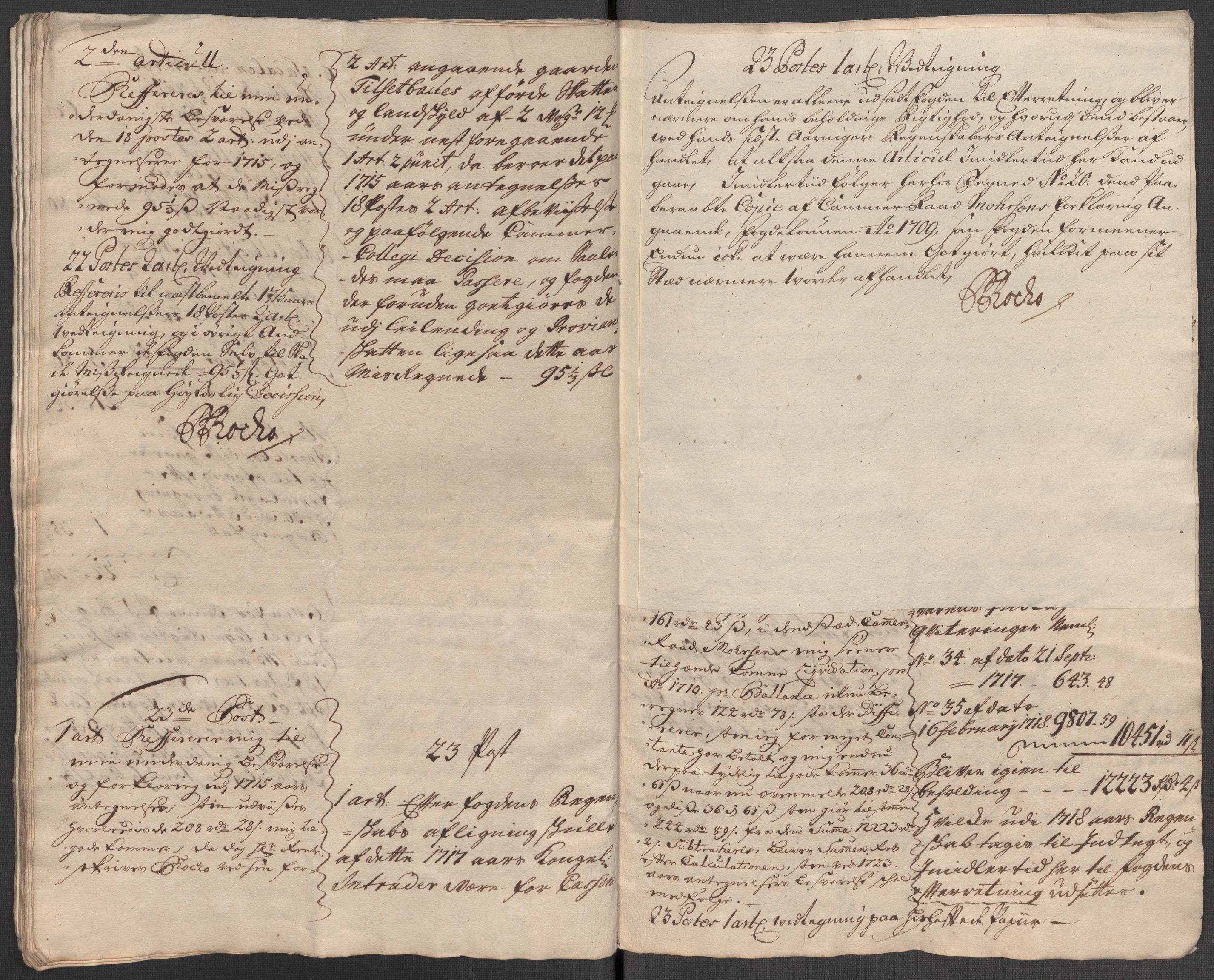 Rentekammeret inntil 1814, Reviderte regnskaper, Fogderegnskap, AV/RA-EA-4092/R54/L3569: Fogderegnskap Sunnmøre, 1717, p. 357