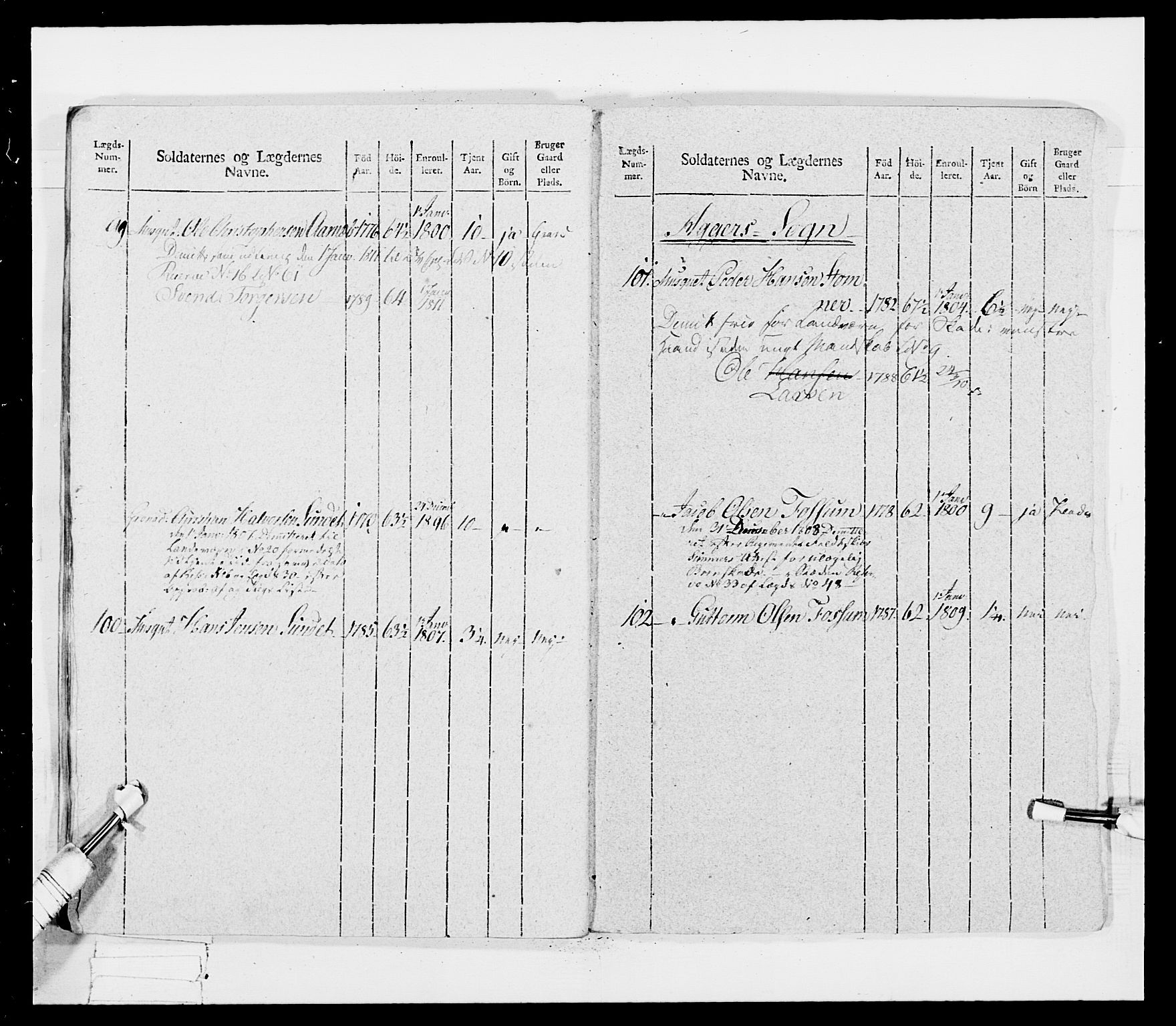 Generalitets- og kommissariatskollegiet, Det kongelige norske kommissariatskollegium, AV/RA-EA-5420/E/Eh/L0033: Nordafjelske gevorbne infanteriregiment, 1810, p. 86