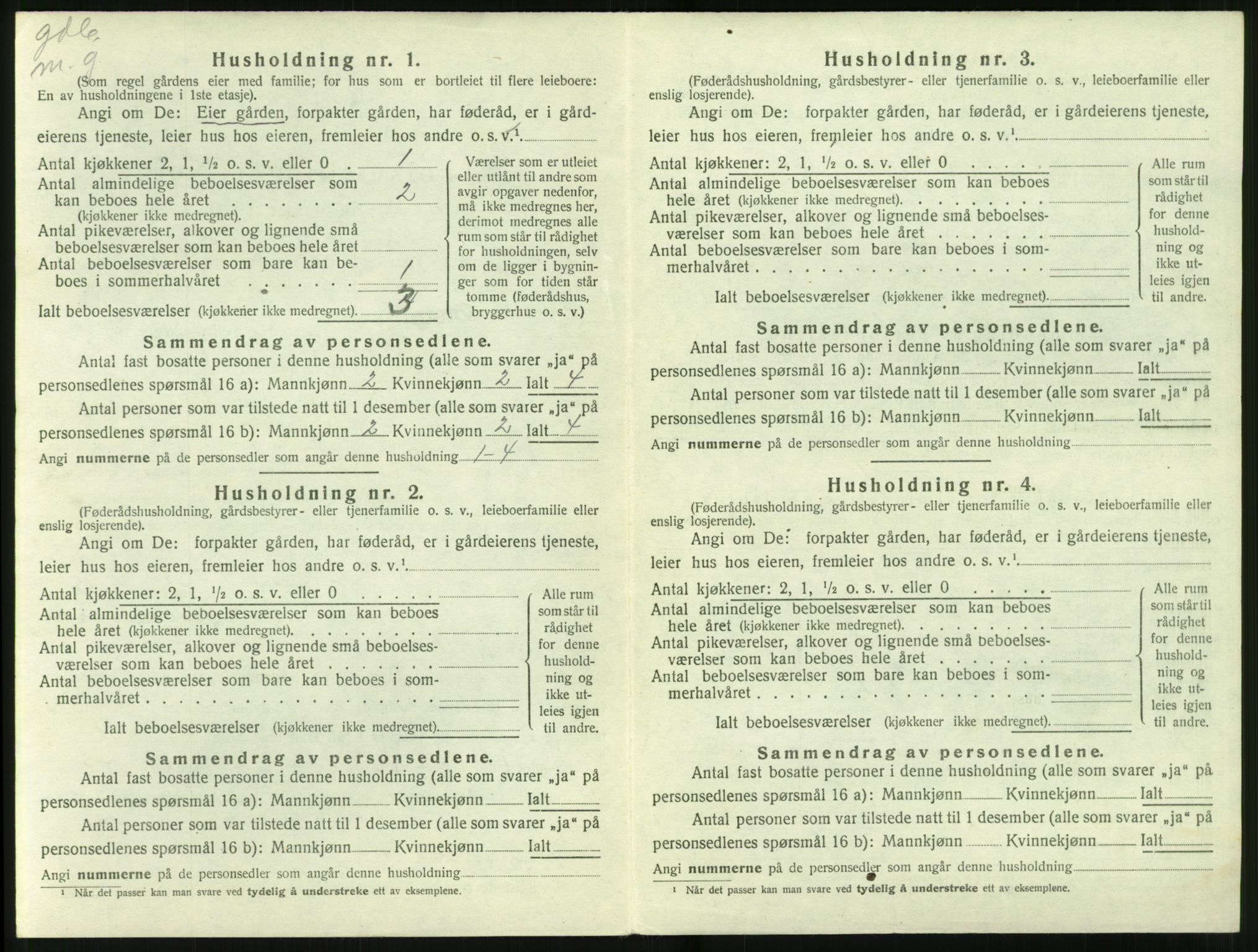 SAT, 1920 census for Ørsta, 1920, p. 785