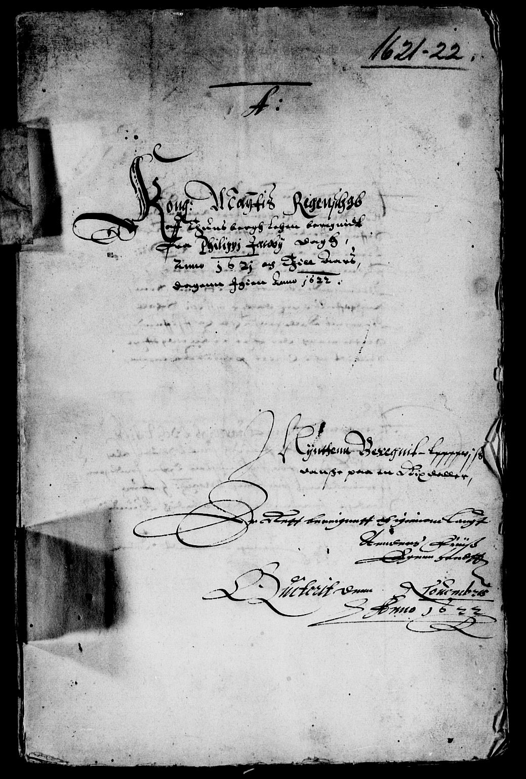 Rentekammeret inntil 1814, Reviderte regnskaper, Lensregnskaper, AV/RA-EA-5023/R/Rb/Rbo/L0006: Tønsberg len, 1621-1625