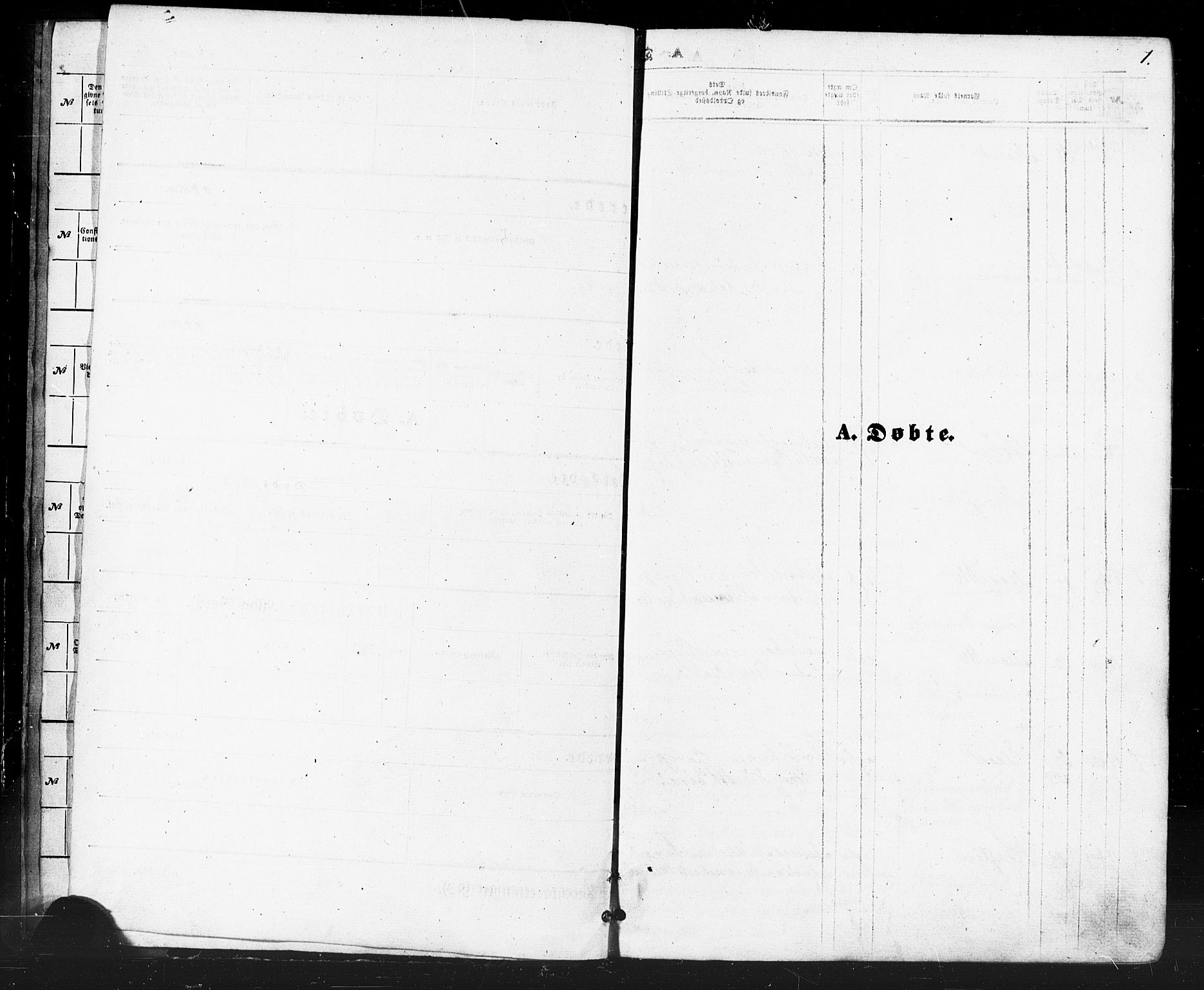 Kautokeino sokneprestembete, SATØ/S-1340/H/Ha/L0003.kirke: Parish register (official) no. 3, 1862-1879, p. 1