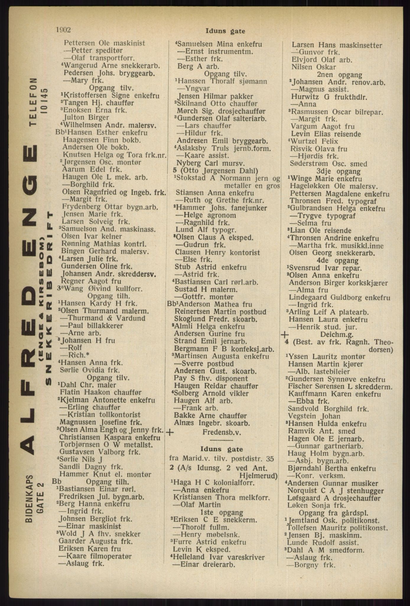 Kristiania/Oslo adressebok, PUBL/-, 1937, p. 1902