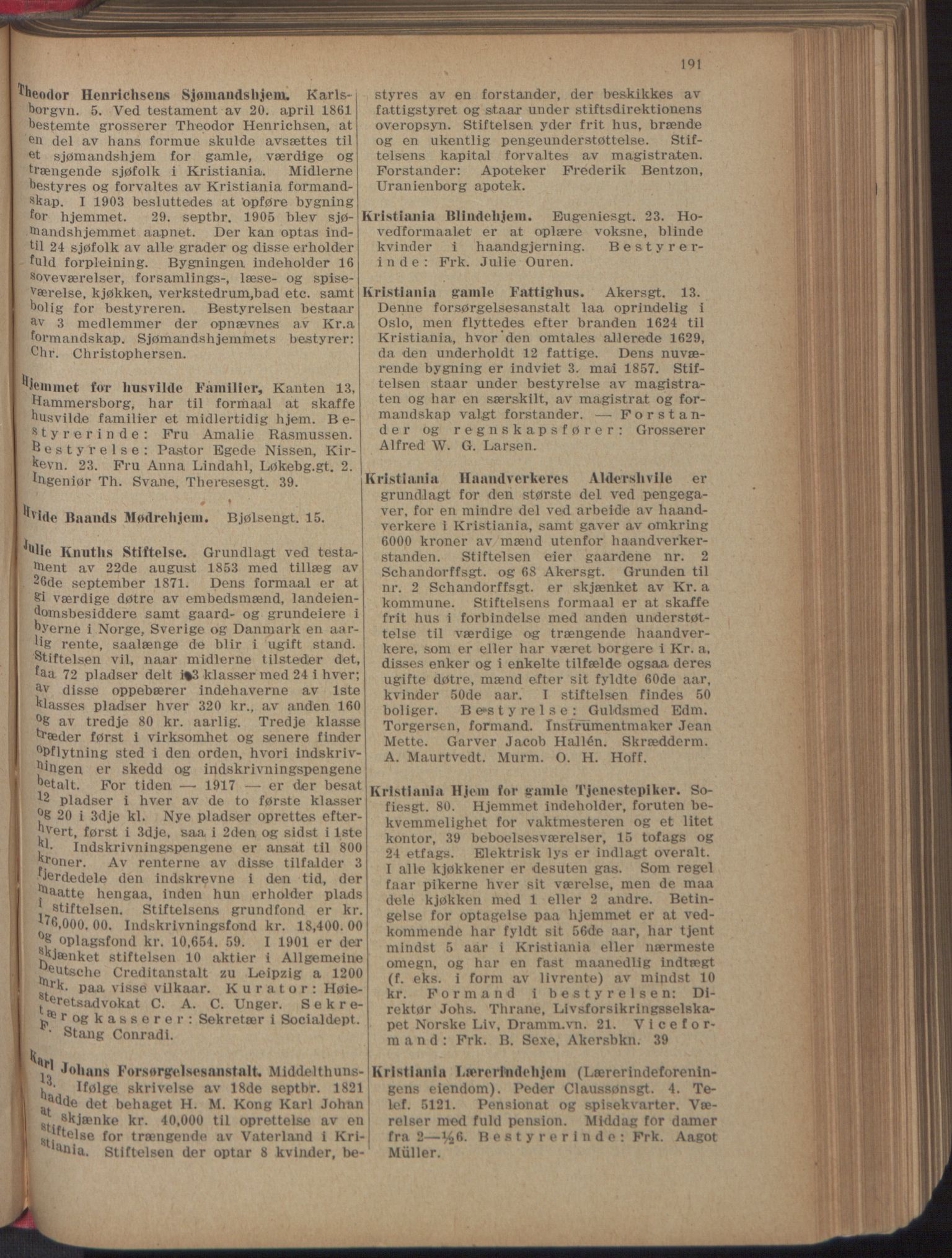 Kristiania/Oslo adressebok, PUBL/-, 1918, p. 204