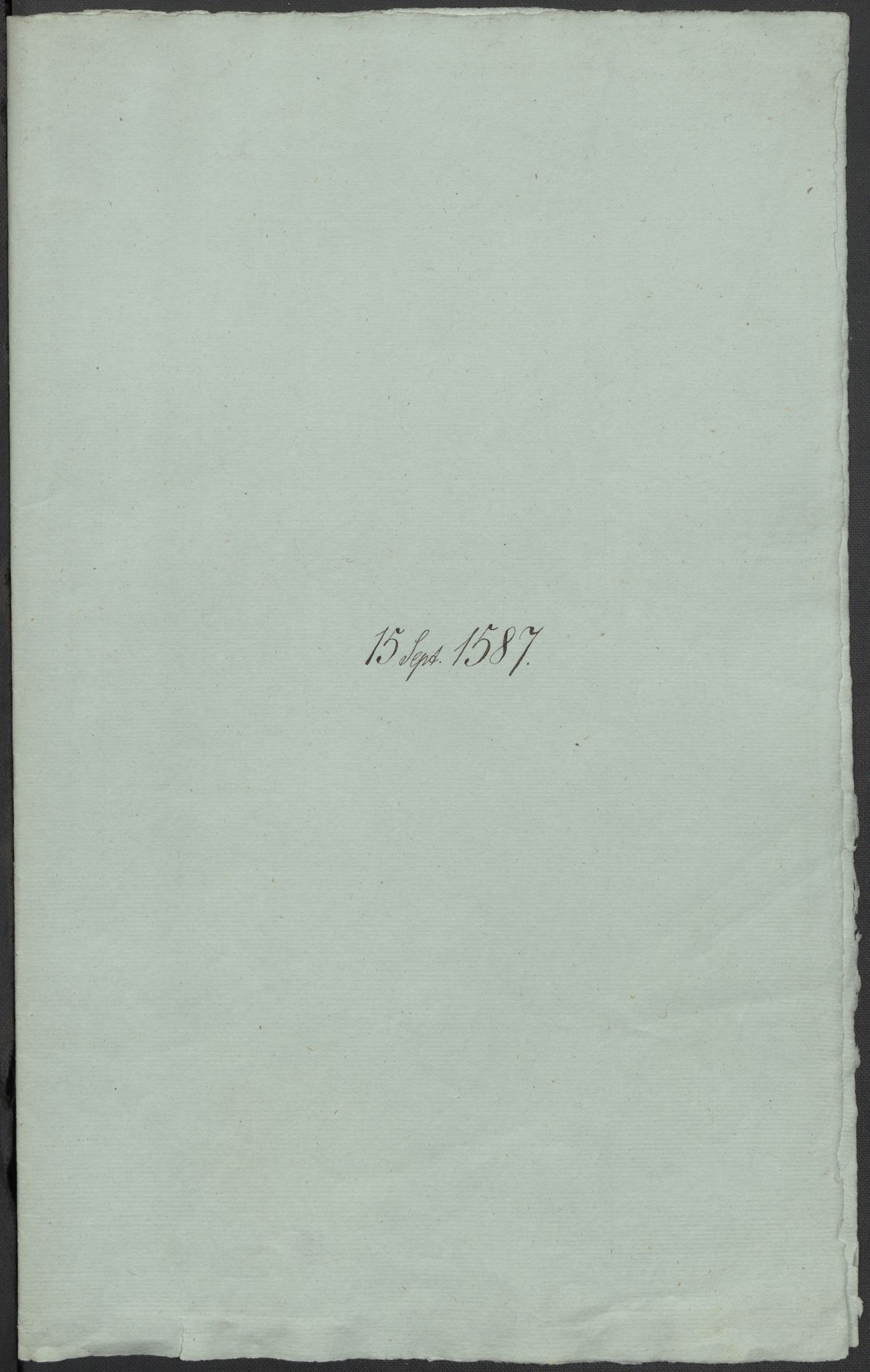 Riksarkivets diplomsamling, RA/EA-5965/F02/L0088: Dokumenter, 1586-1587, p. 118