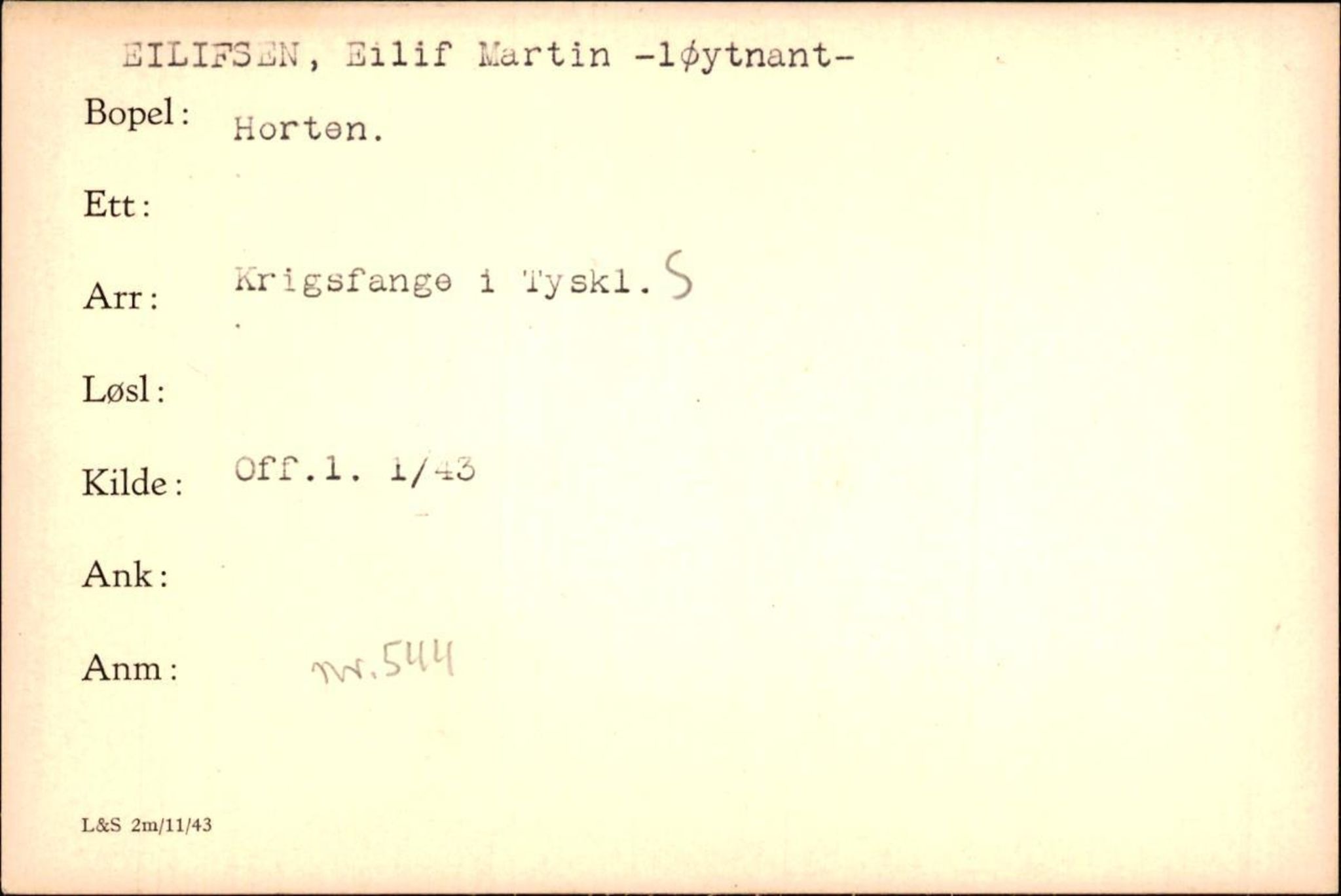 Forsvaret, Forsvarets krigshistoriske avdeling, AV/RA-RAFA-2017/Y/Yf/L0200: II-C-11-2102  -  Norske krigsfanger i Tyskland, 1940-1945, p. 208